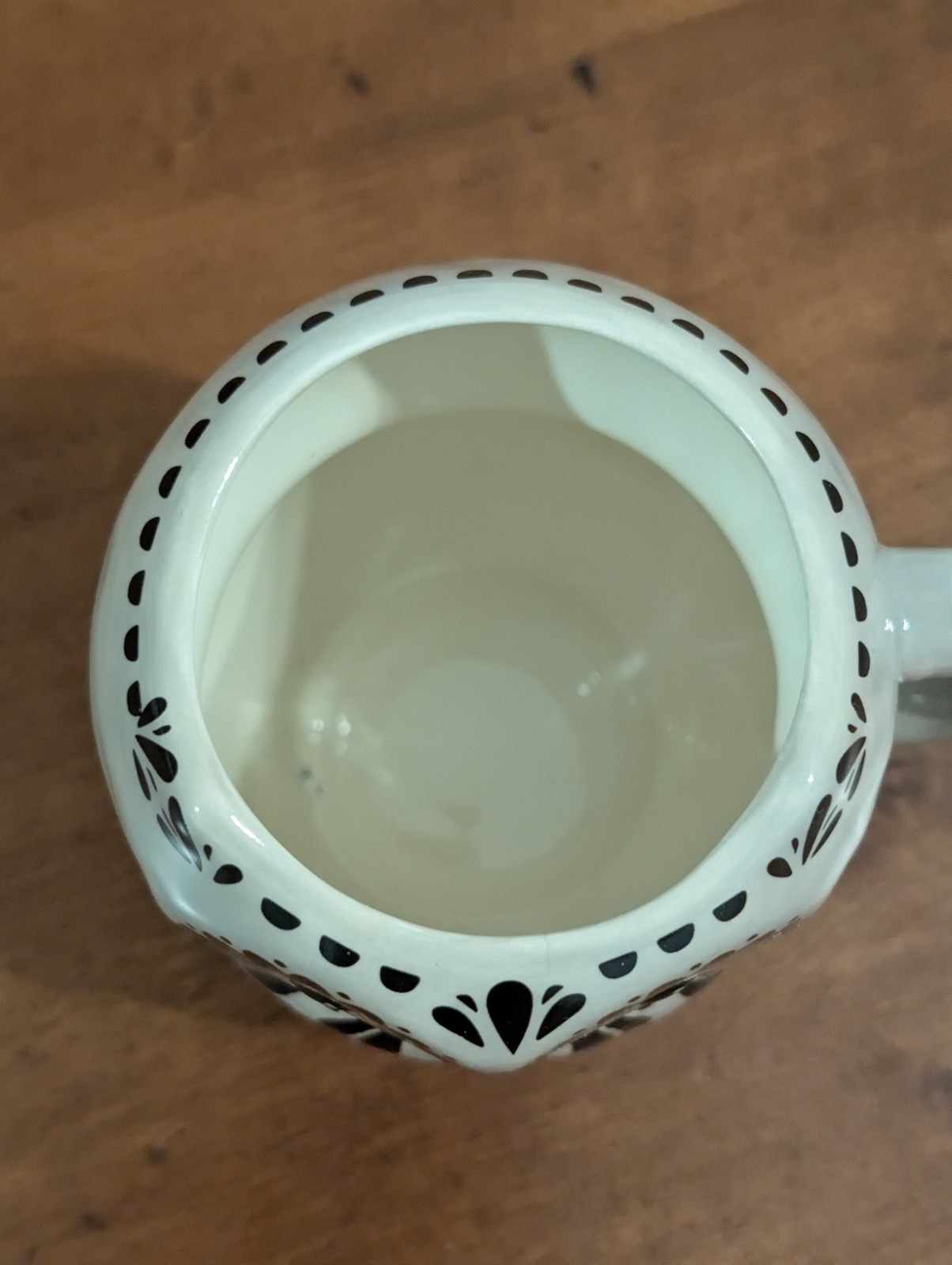 Natural Life Ceramic Owl Figural Novelty Mug Black White MUG369 Animals