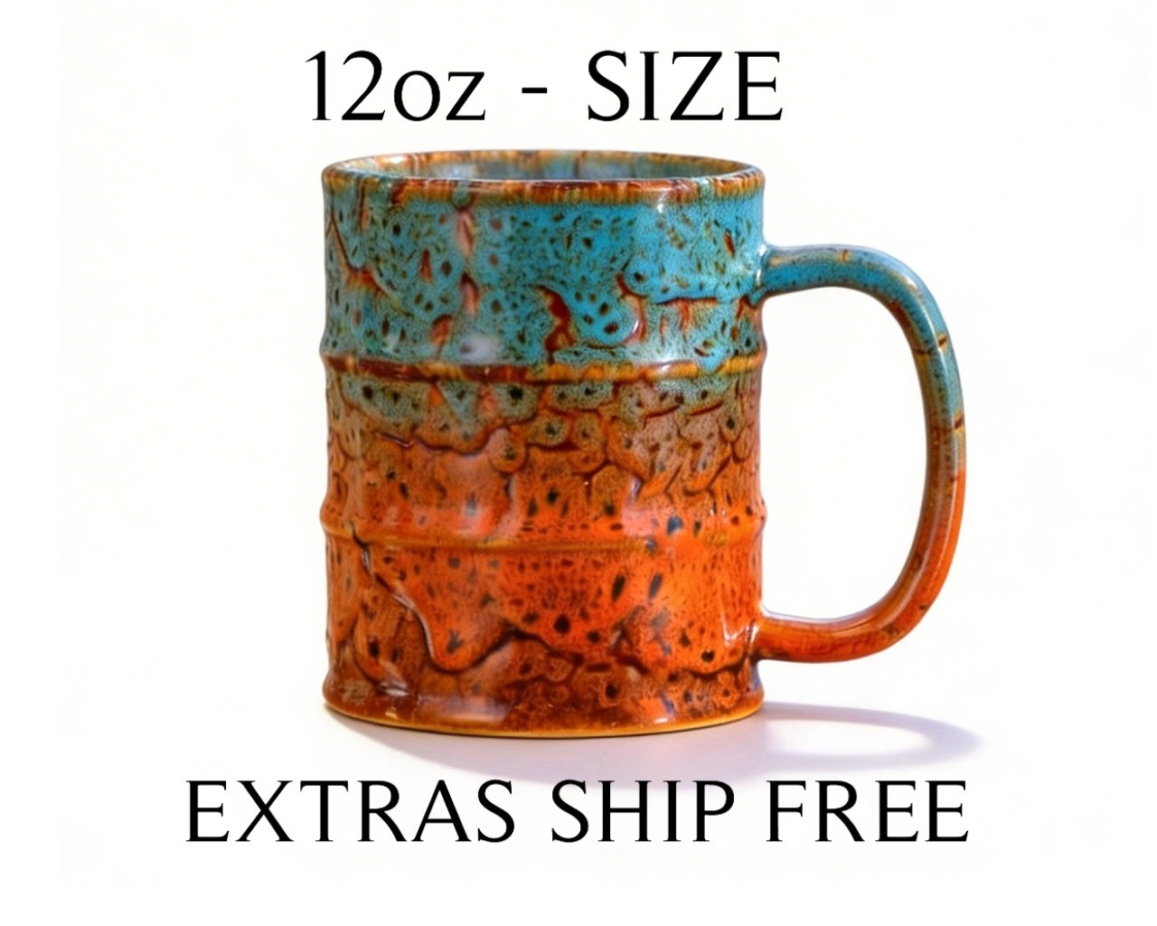 Handmade Troutwater 12oz Mug – Brook Trout Colors