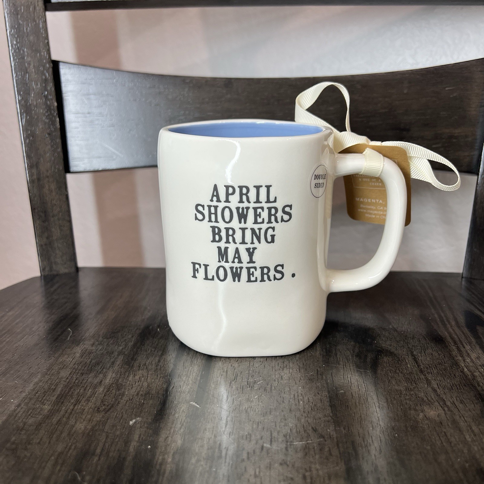 Rae Dunn April Showers May Flowers Goose Mug