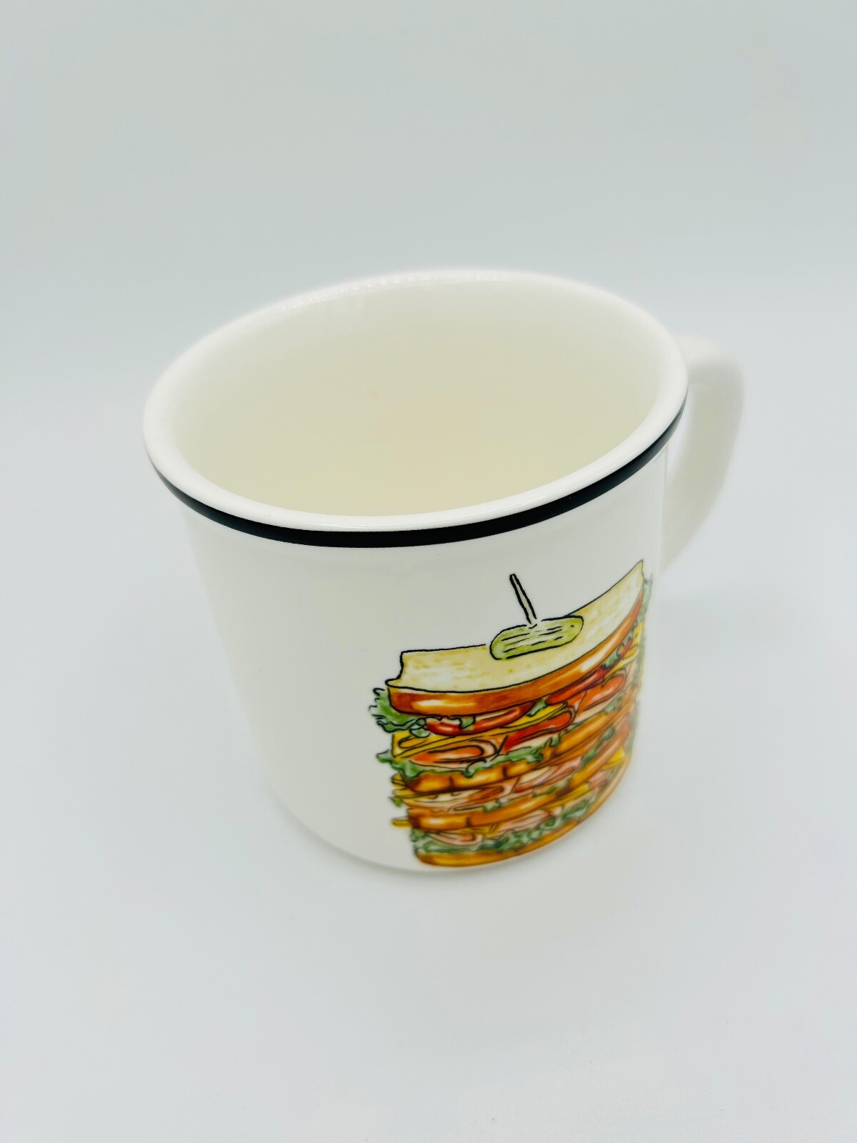 NEW Pottery Barn Friends “Joey Doesn’t Share Food” Sandwich Mug