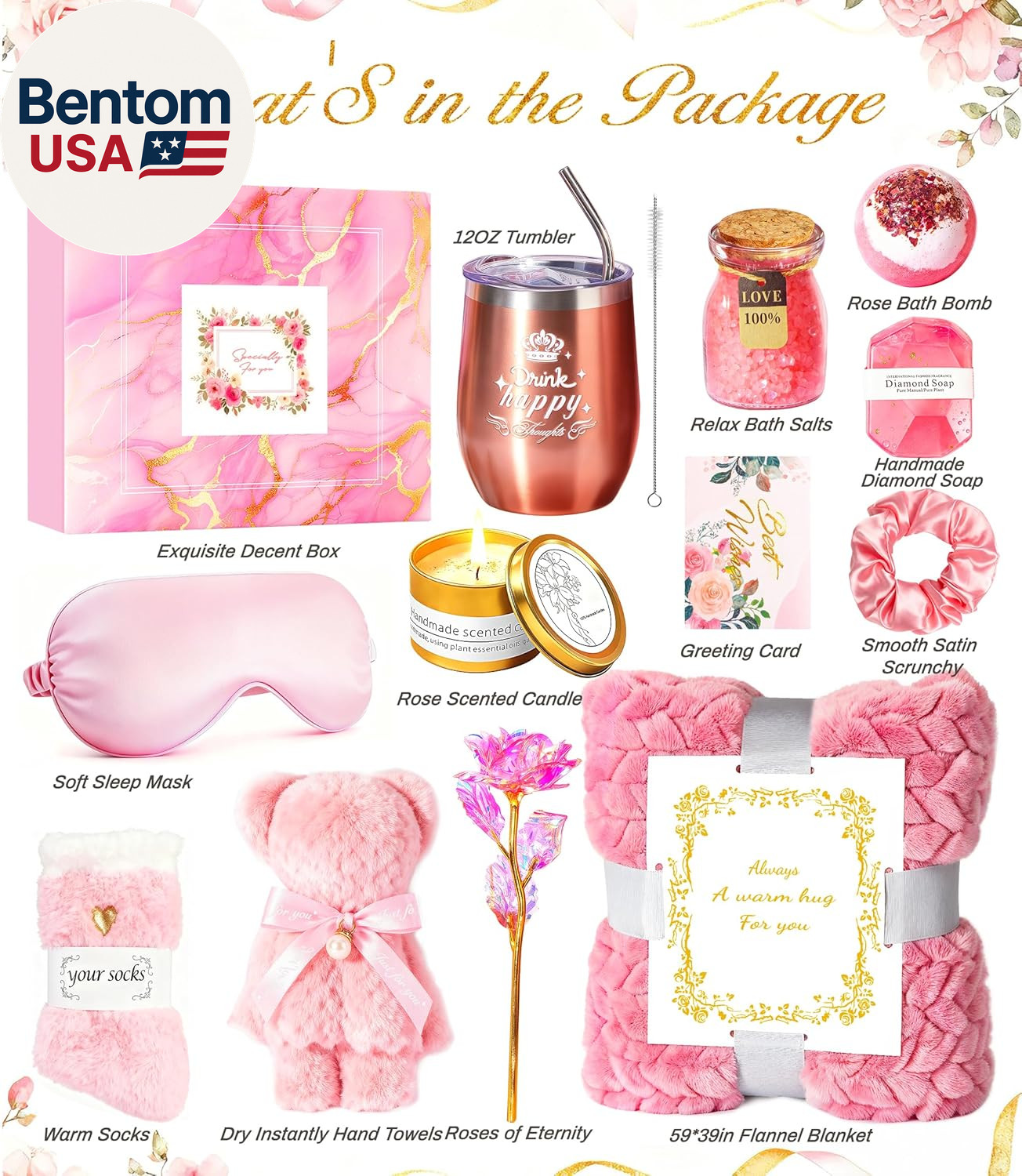 Birthday Gifts for Women Mom Her Sister Grandma, Christmas Gift Get Well Self Ca