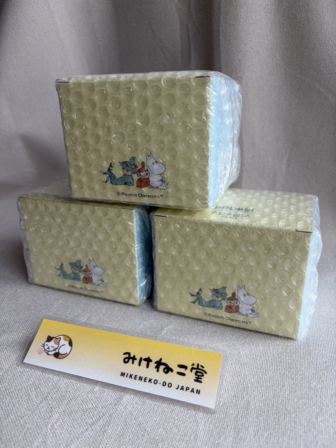 Moomin Arabia Mug 2026 Simple Joy Set of 3 Moominvalley Park Limited Japan