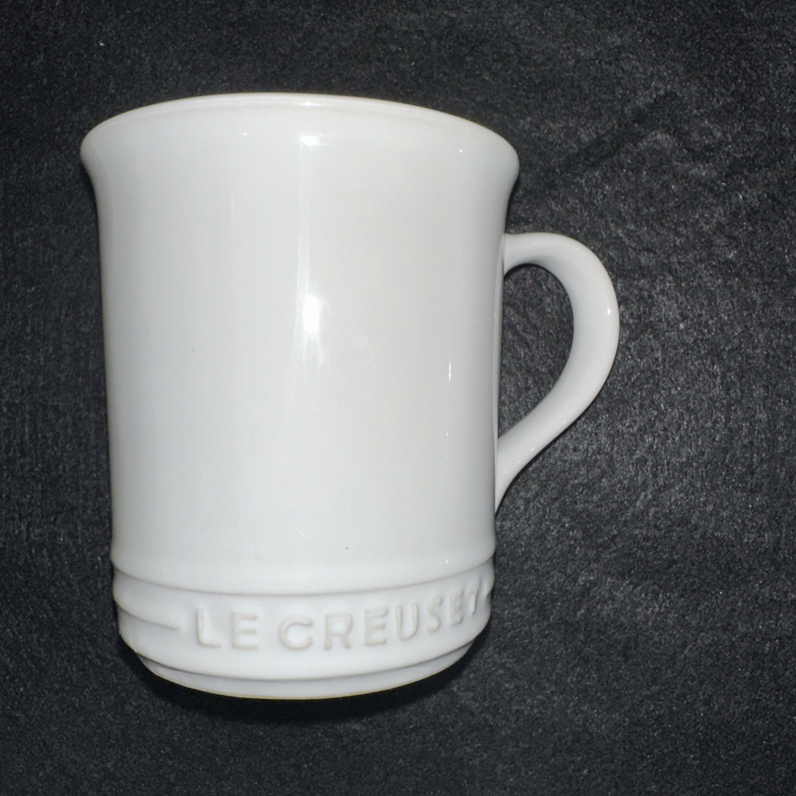 SET of 8 – Le Creuset Stonewear Mugs 14oz / 400ml White – Very Lightly Used