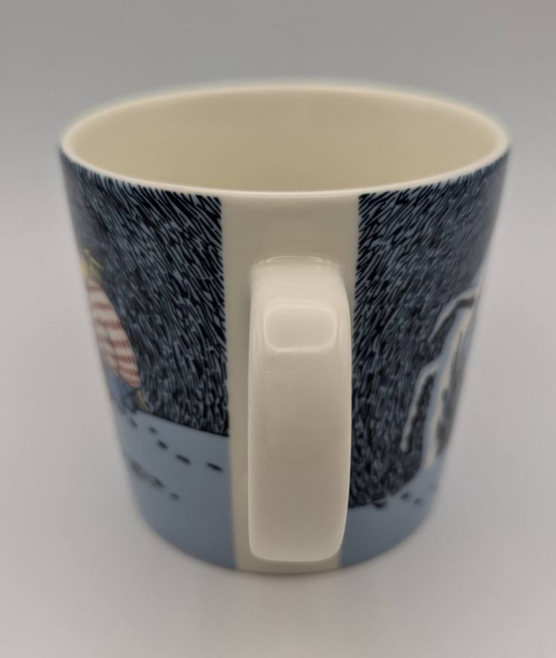 Arabia of Finland Moomin Mug Snow Moonlight Winter 2021 Limited Edition Retired