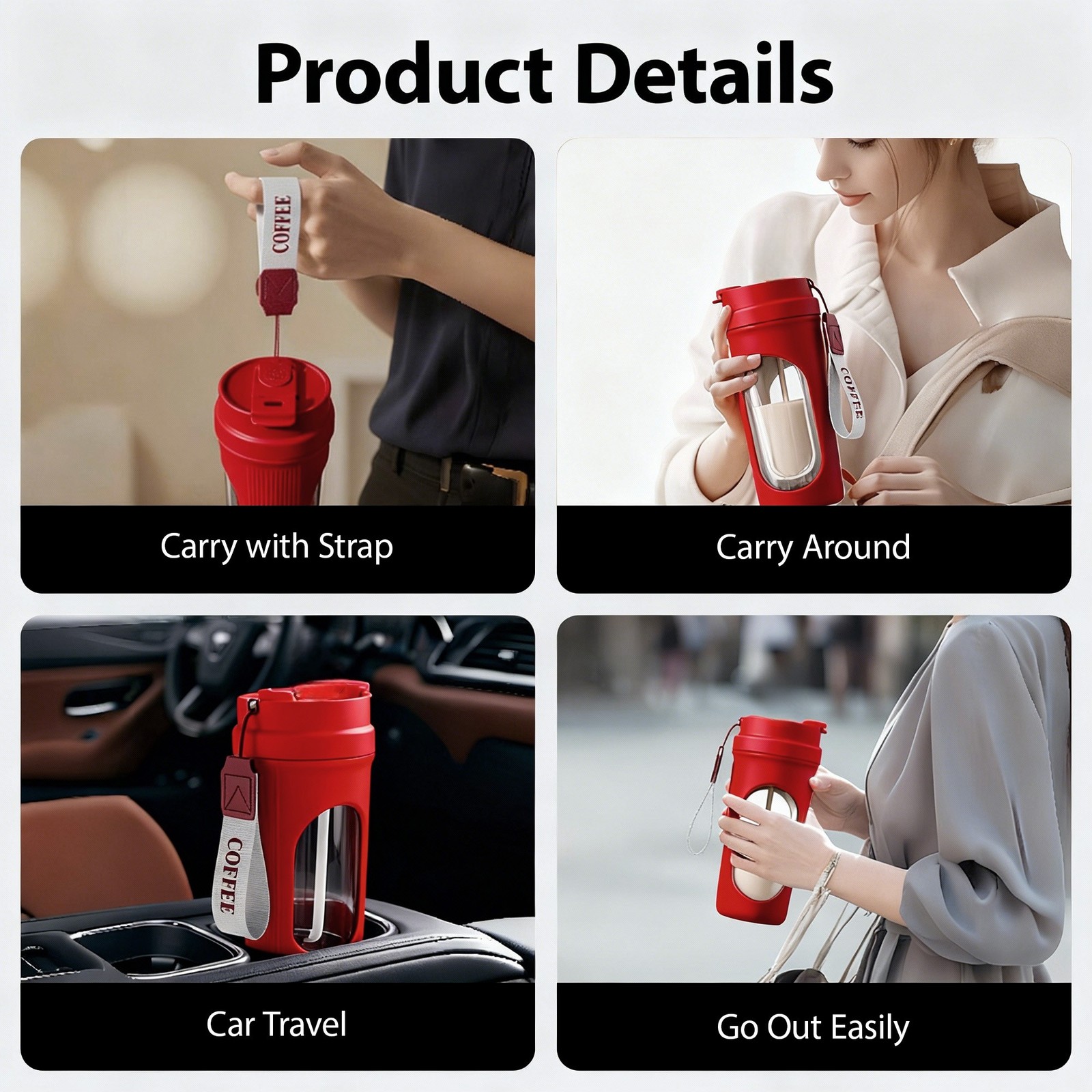 Self Stirring Mug Cup Automatic Magnetic Electric Mixing Coffee Milk Tea Beer