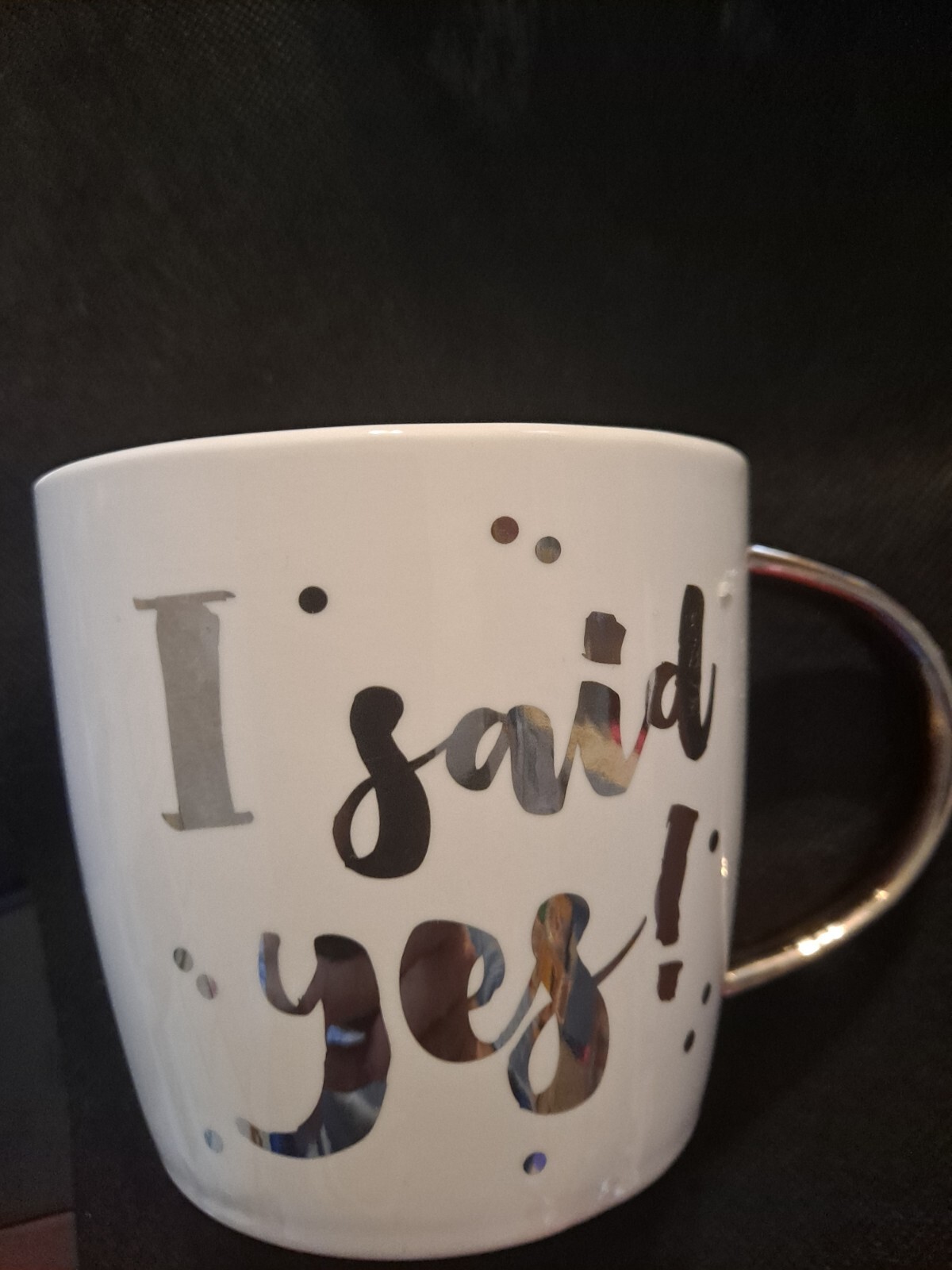 I Said Yes Mug – Very Nice- e9165uxx