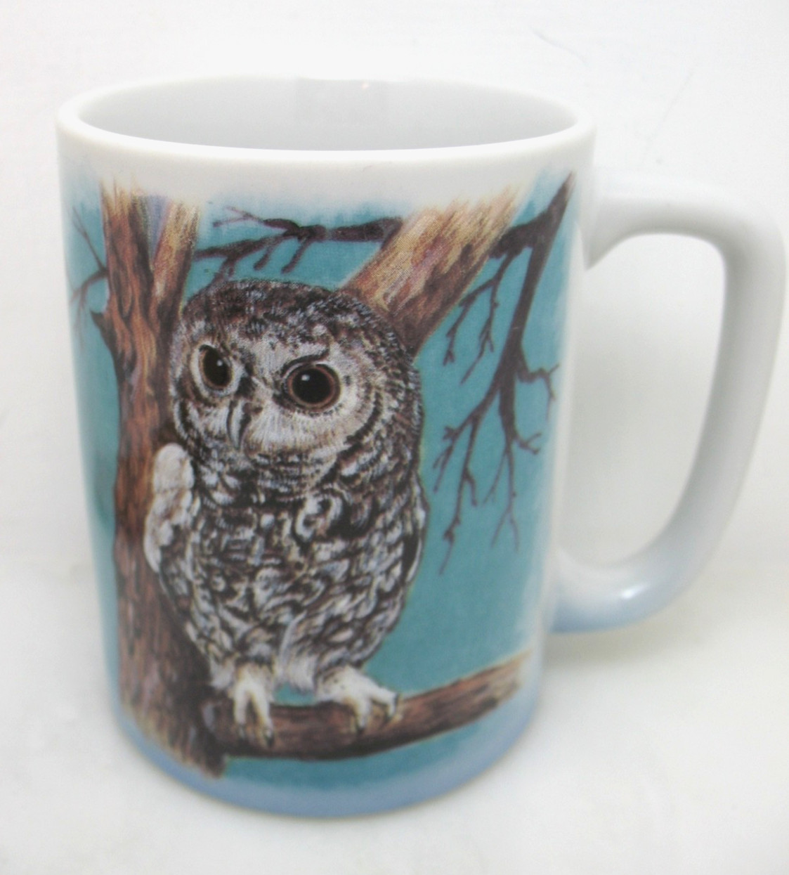 VTG Owl Mug Coffee Cup Teacup Mid Century Modern Retro J VAUX OTAGIRI JAPAN
