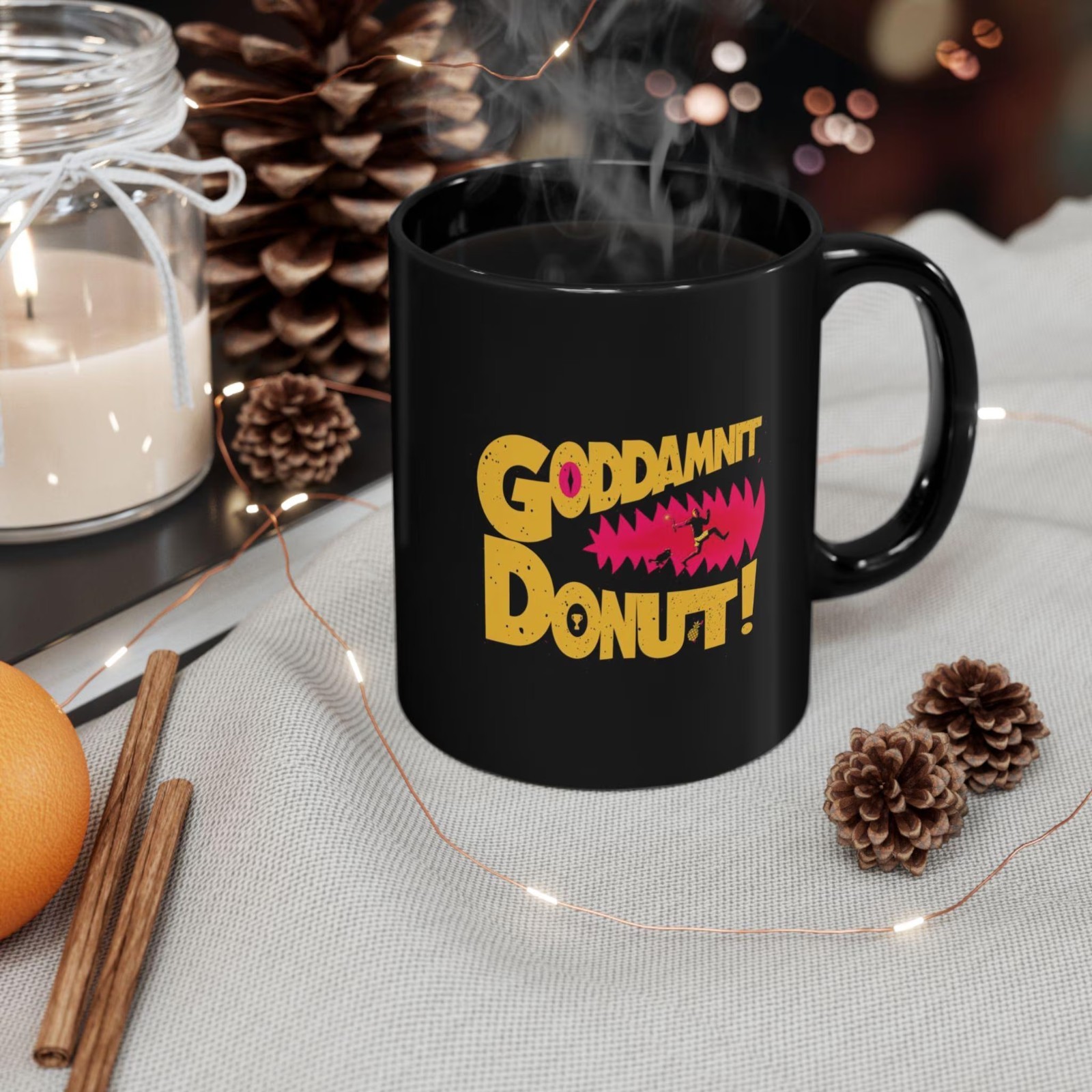 Princess Donut “I Am Yelling, Carl” Mug | Dungeon Crawler Carl Fan Art