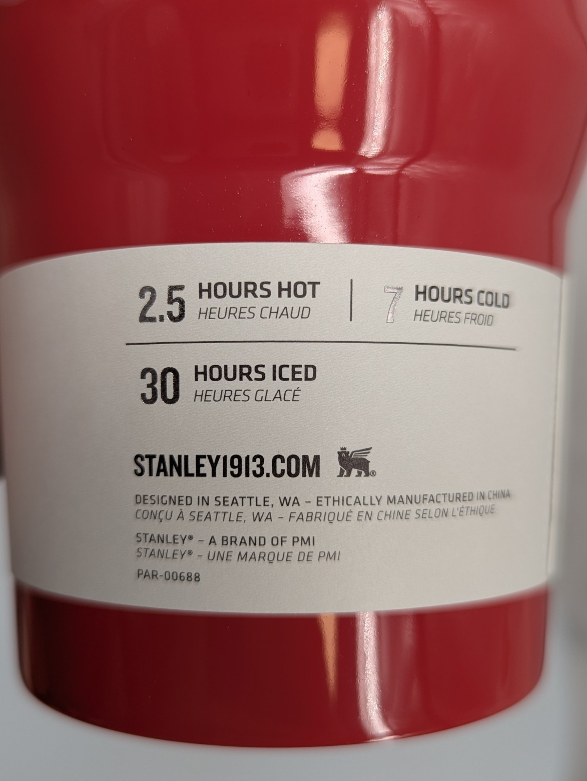 new STANLEY Everyday Suburban Mug 24 OZ Holly Berry 🍓 Valentines Gift
