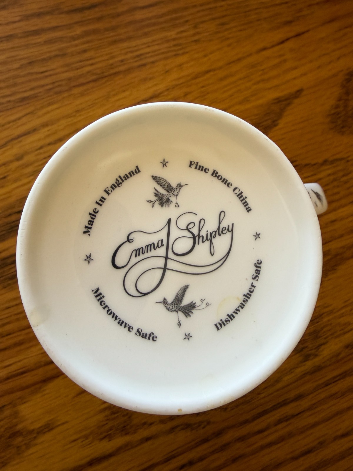 Emma J. Shipley Explorer 4 Mug Set – made of Fine Bone China – Animal/Nature