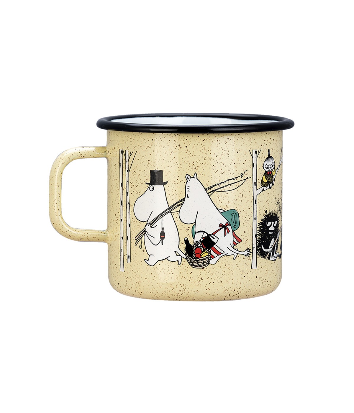 Moomin Enamel Big Mug Campers 0.8 L