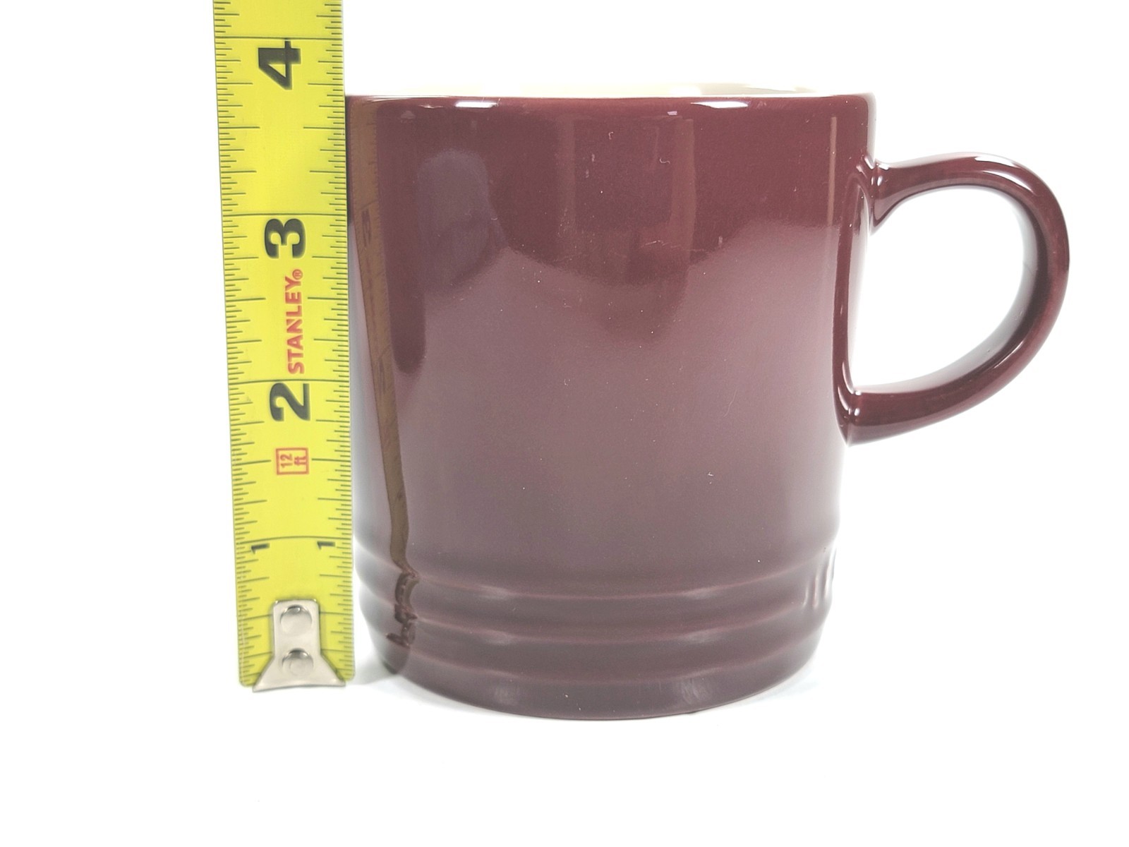 Le Creuset Stoneware London Coffee Mugs 12oz / 350ml color ~ RHONE ~ Set of 2