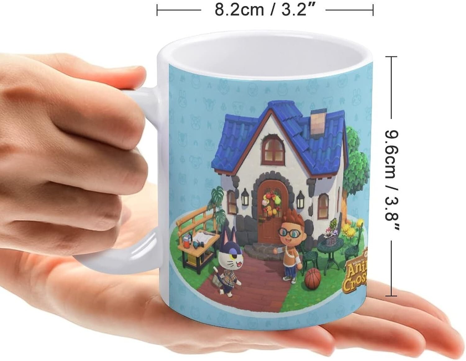 Animal Crossing New Horizons Mug Island/TomNook/Title/House 4 Types JAPAN NEW