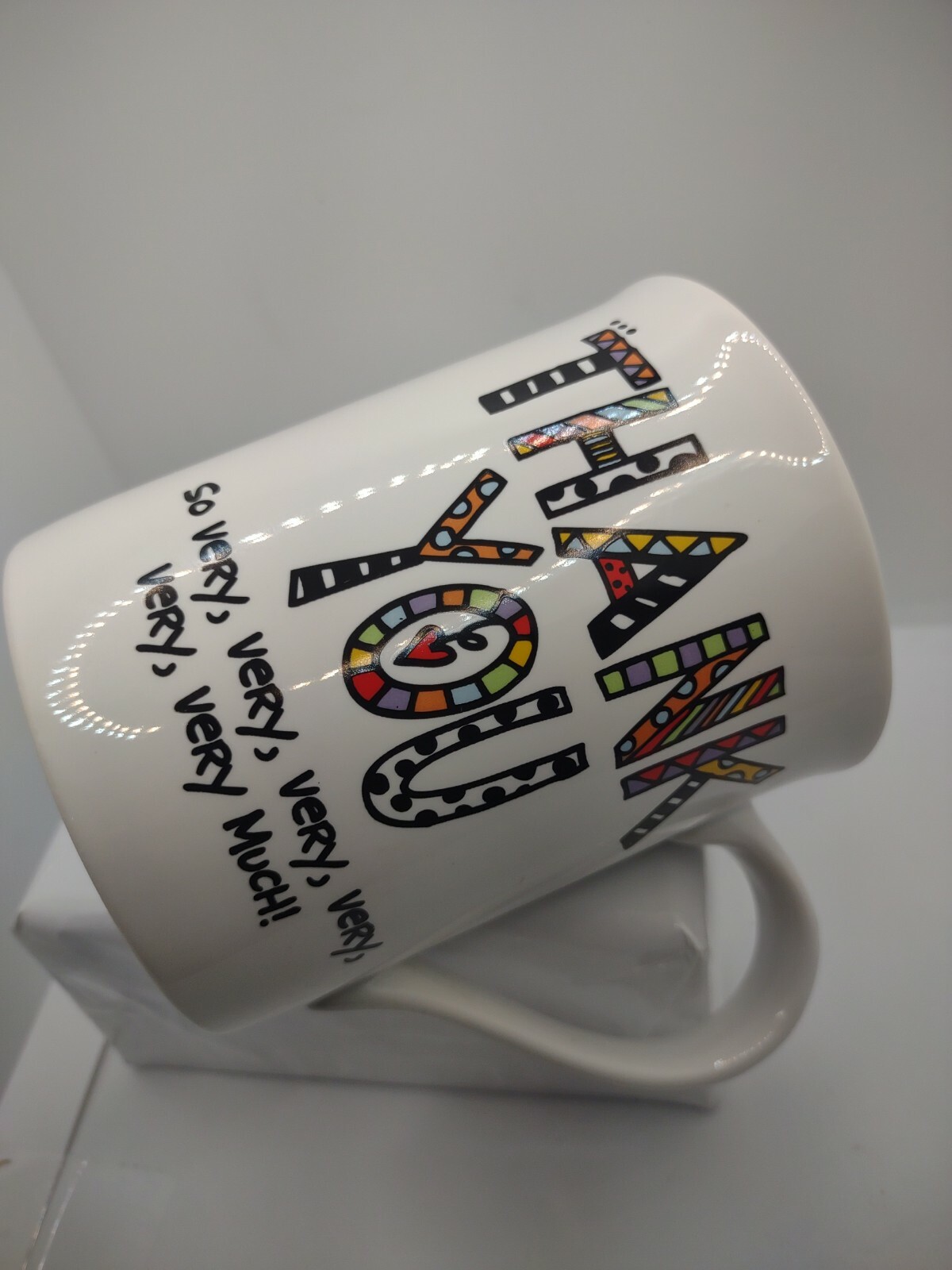 THANK YOU WITH GREAT APPRECIATION COFFEE MUG COFFEE TEA CUP Art Deco Mug B187