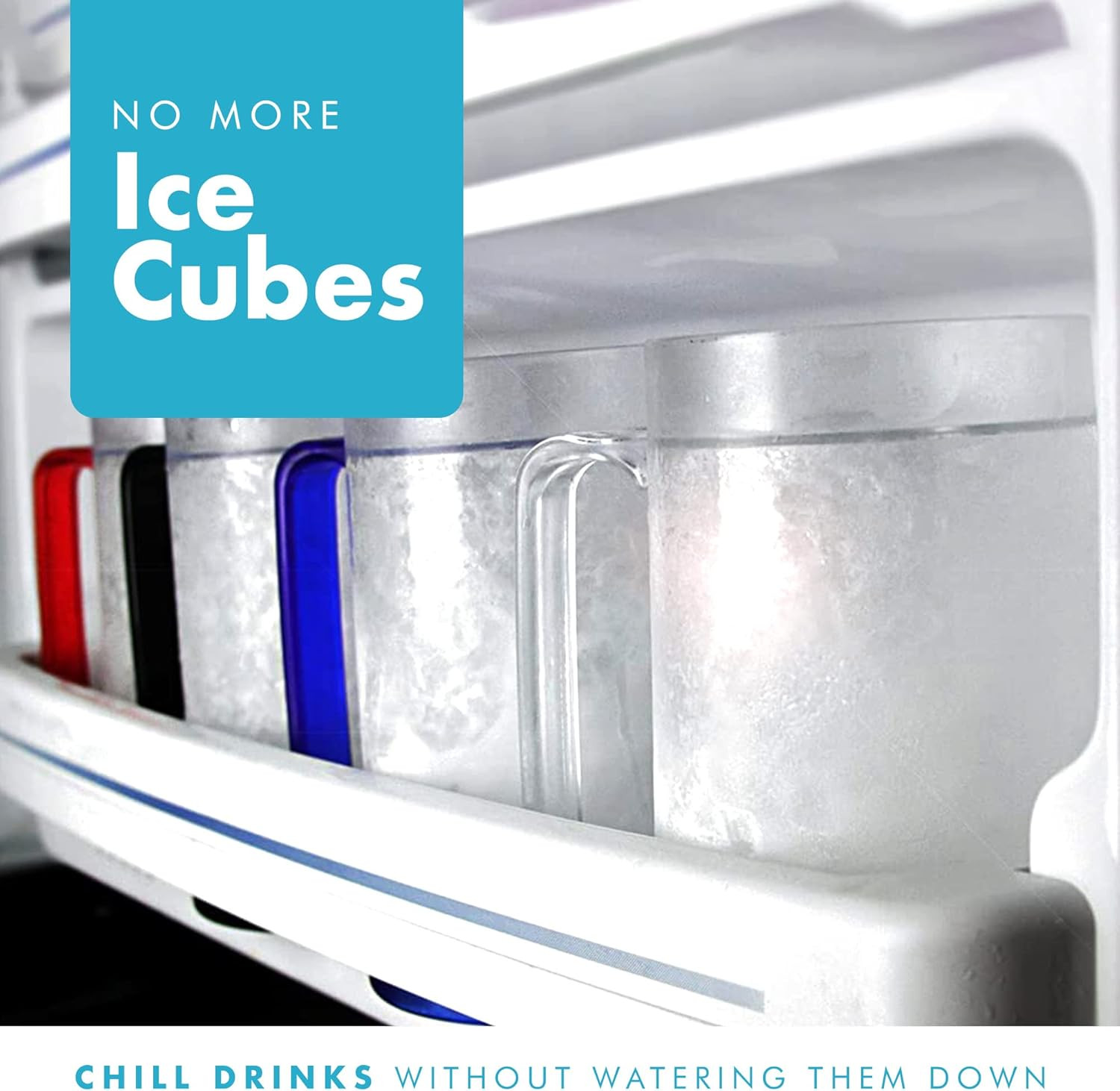 – Clear Mug, Frozen Mugs for Freezer, Double Walled Beer Mug, Freeze Cups for Dr