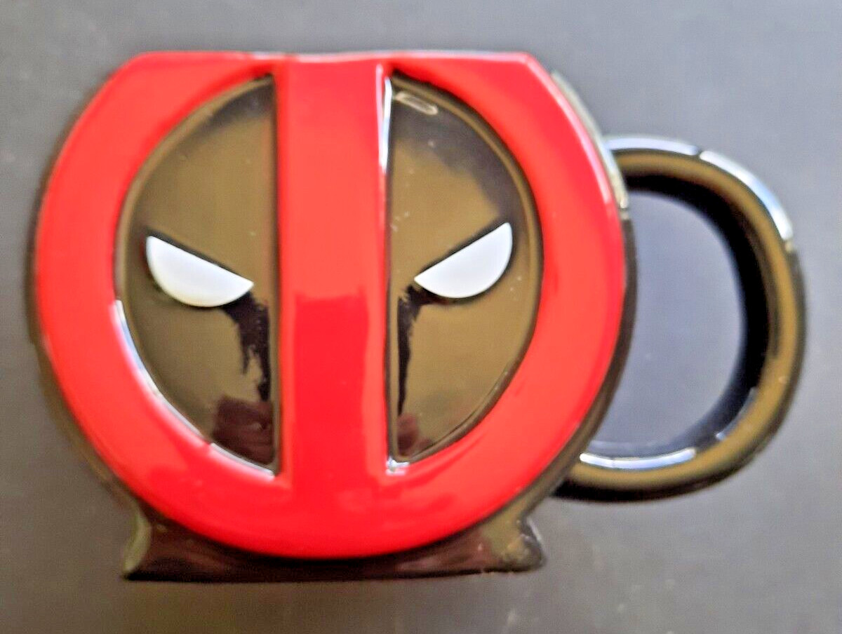 DEADPOOL 20 ounce Marvel Ceramic Black Mug