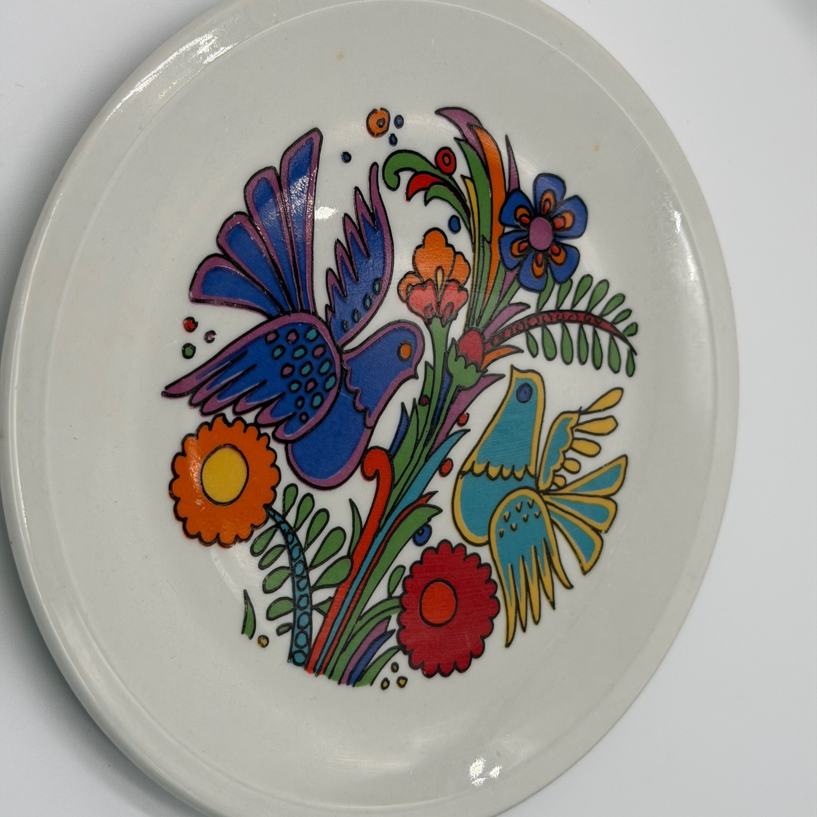 Villeroy & Boch Acapulco Mug and Plate Set Vintage Mexican Folk Art Luxembourg