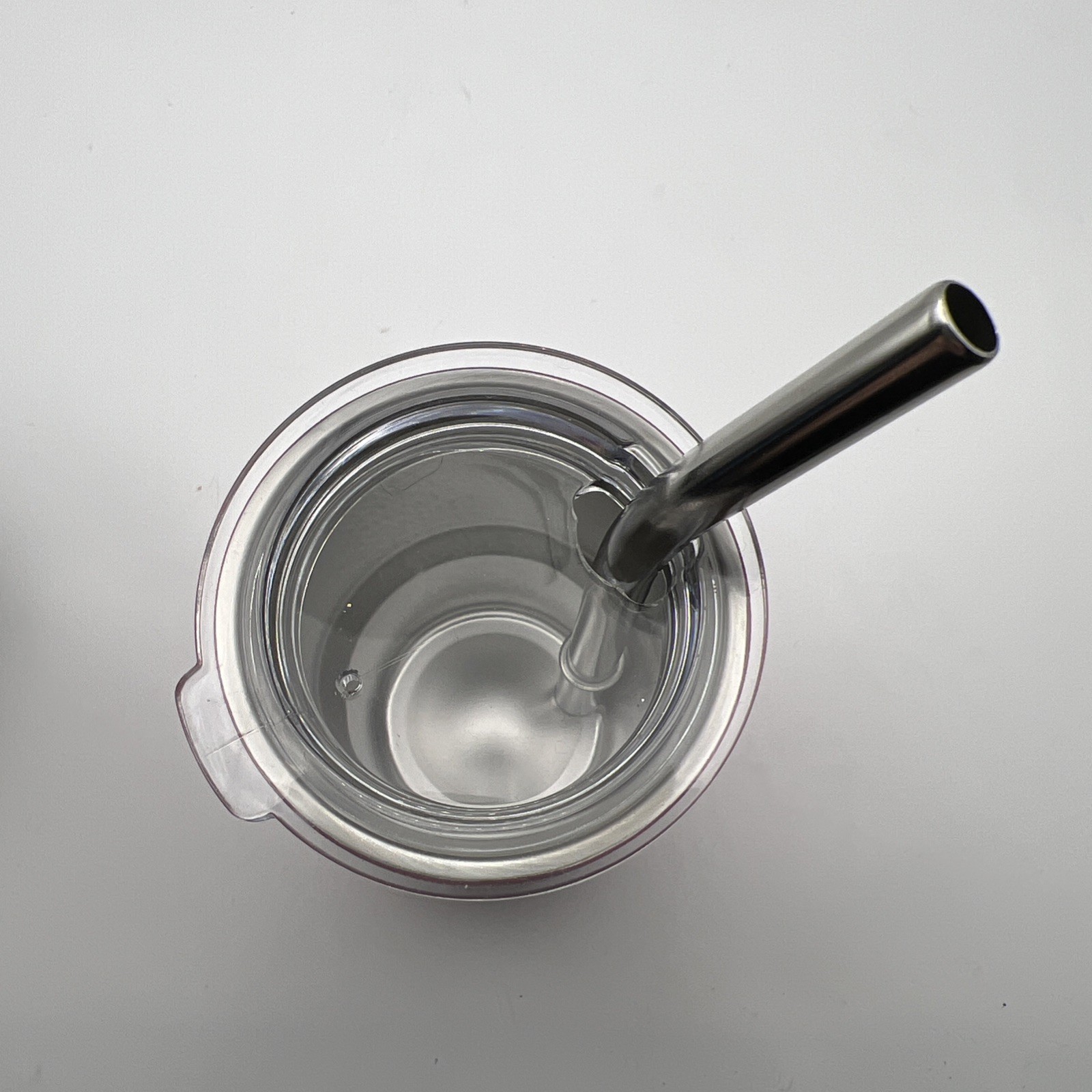 3 oz 3” Mini Tumbler Shot Glass w/ Straw & Lid Colored Stainless Steel Doll Size