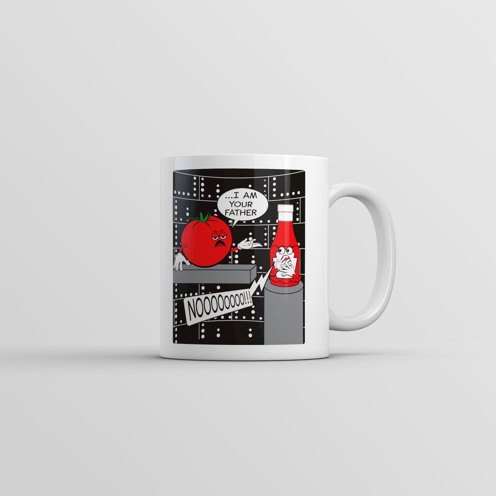I Am Your Father Ketchup Mug Funny Sarcastic Food Novelty Coffee Cup