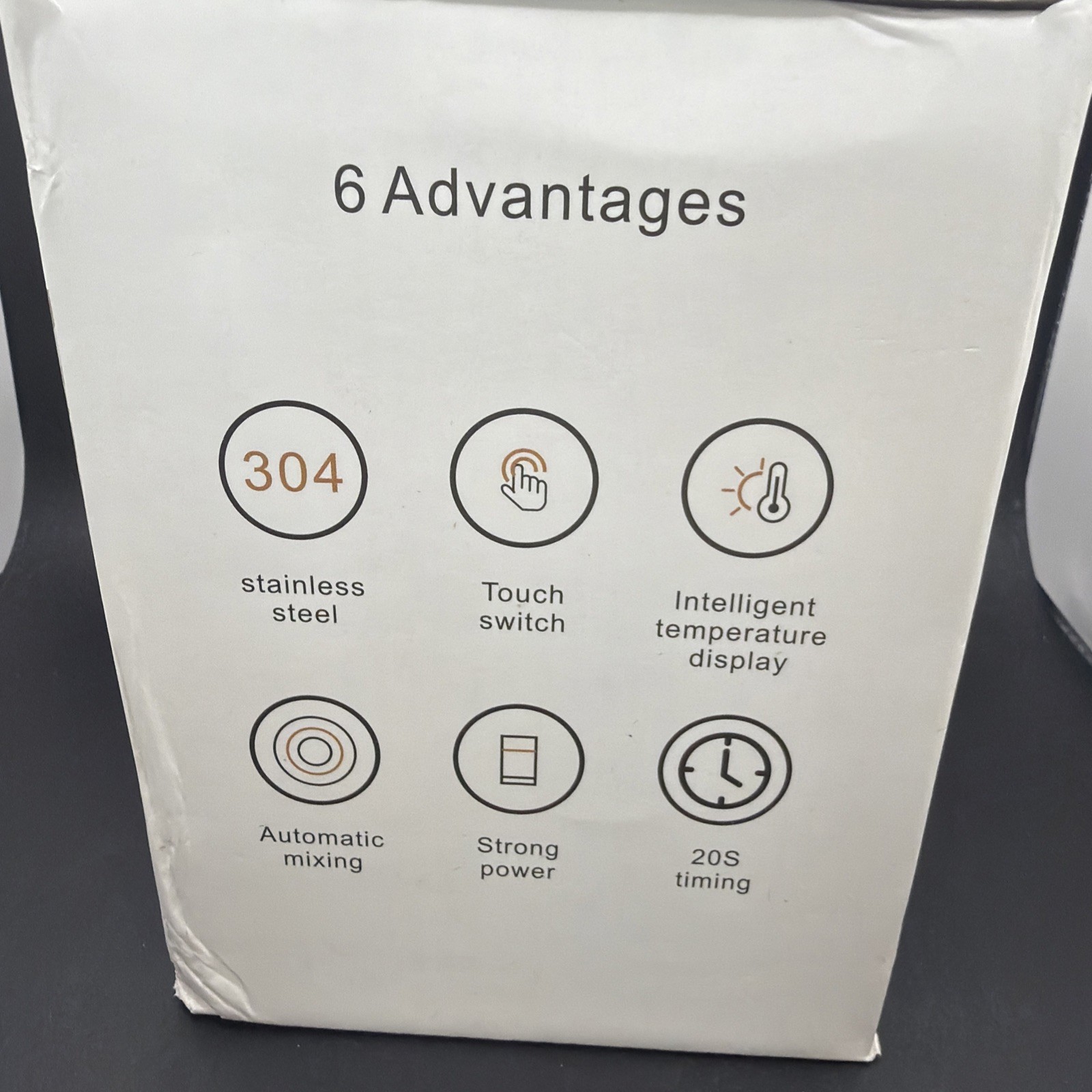 2-Pack Magnetic Self-Stirring Coffee Mugs 1 Black& 1 White! Brand New In The Box
