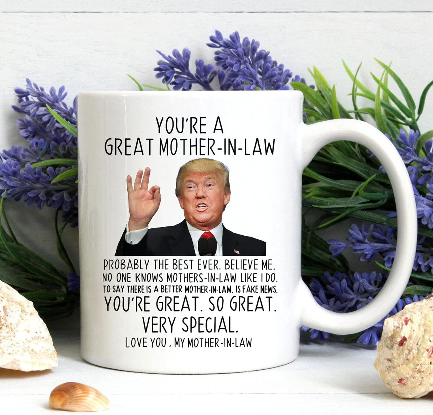Aurahouse Funny Mother-In-Law Mug – 11 Oz, Great Mother-In-Law Gift for Birthday