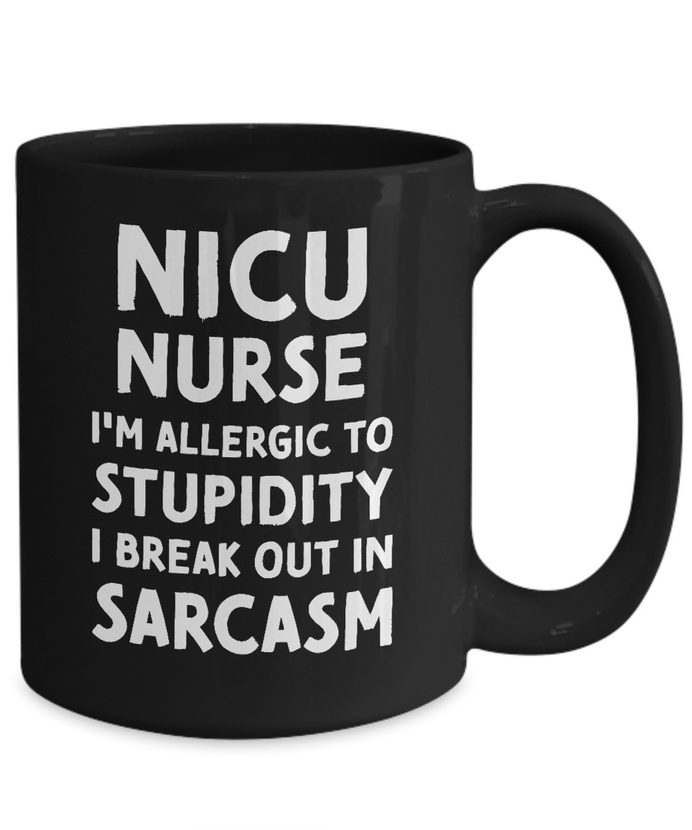 NICU Nurse Gifts Thank You Mug Neonatal Intensive Care Unit Nursing Team