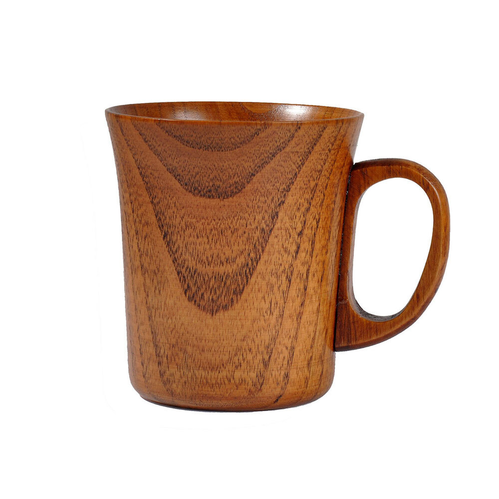 Wooden Cup Wood Coffee Tea beer Juice Milk Water Mug Primitive handmade Natural