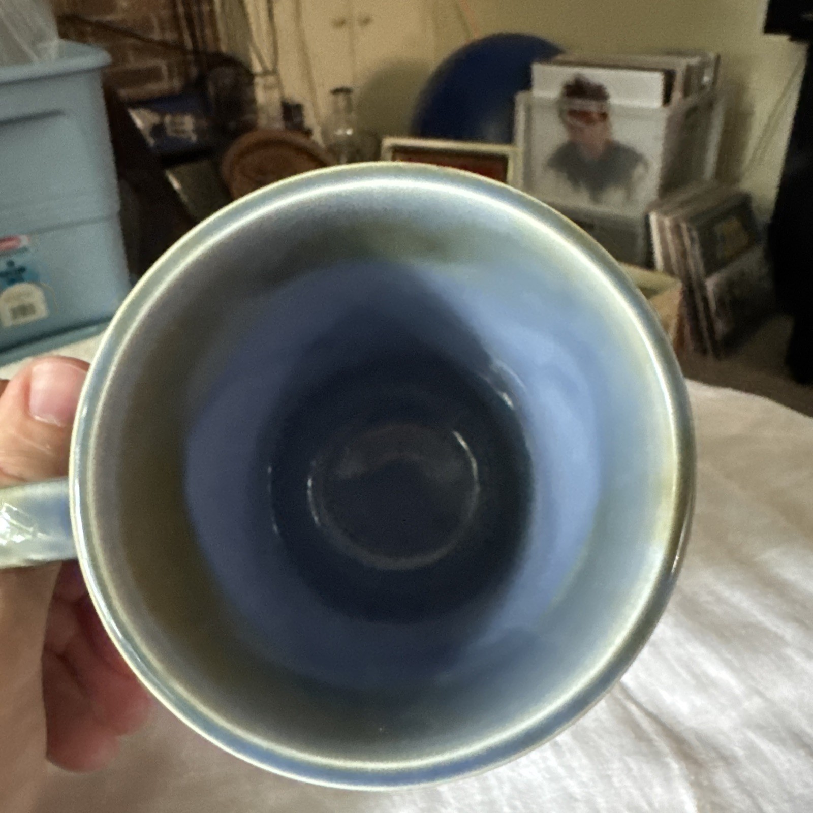 Wade Irish Porcelain Mug with Clovers Ireland 20 Oz