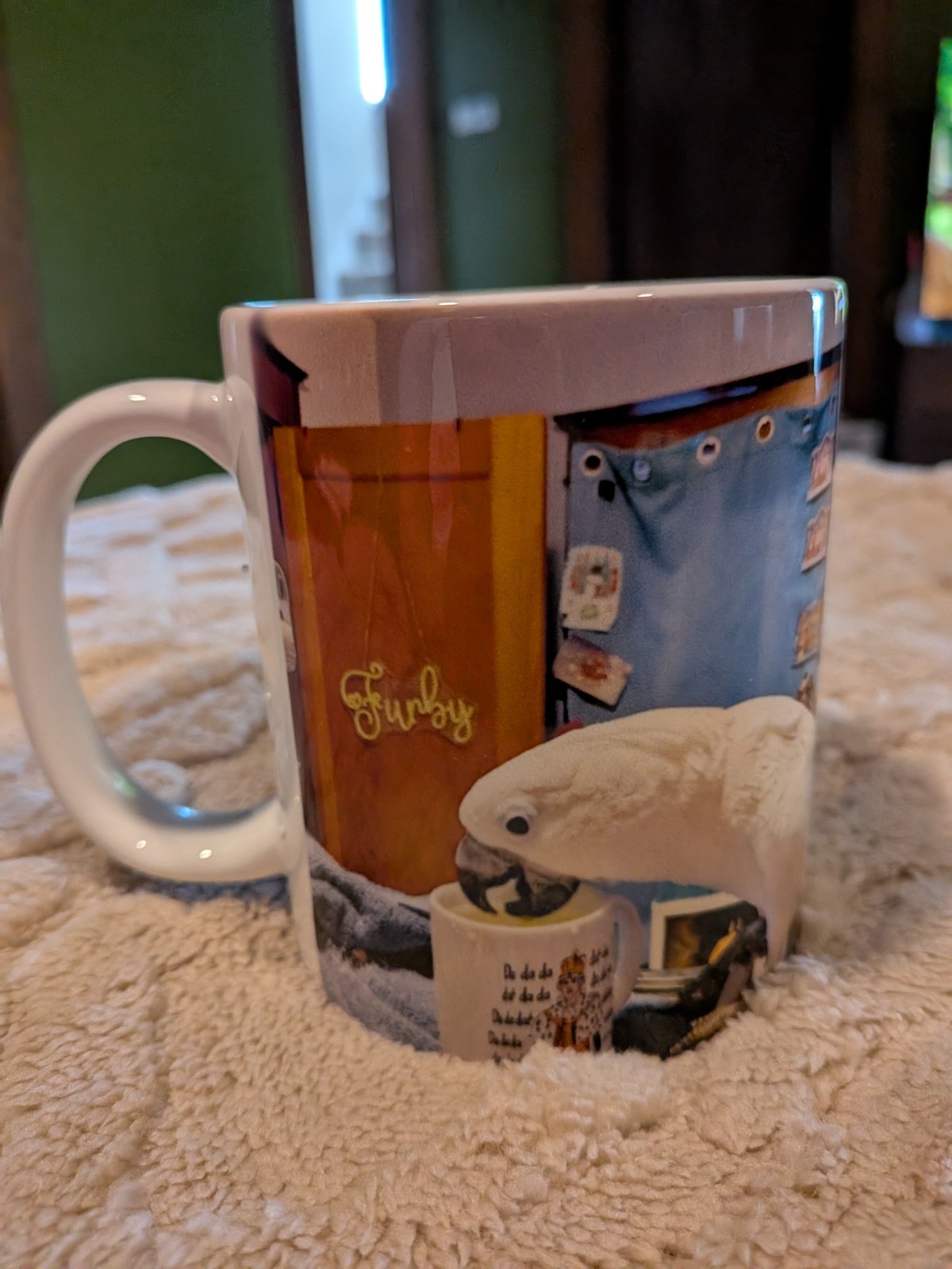 Have Some Tea with Furby Personalized Mug Furbythebirb