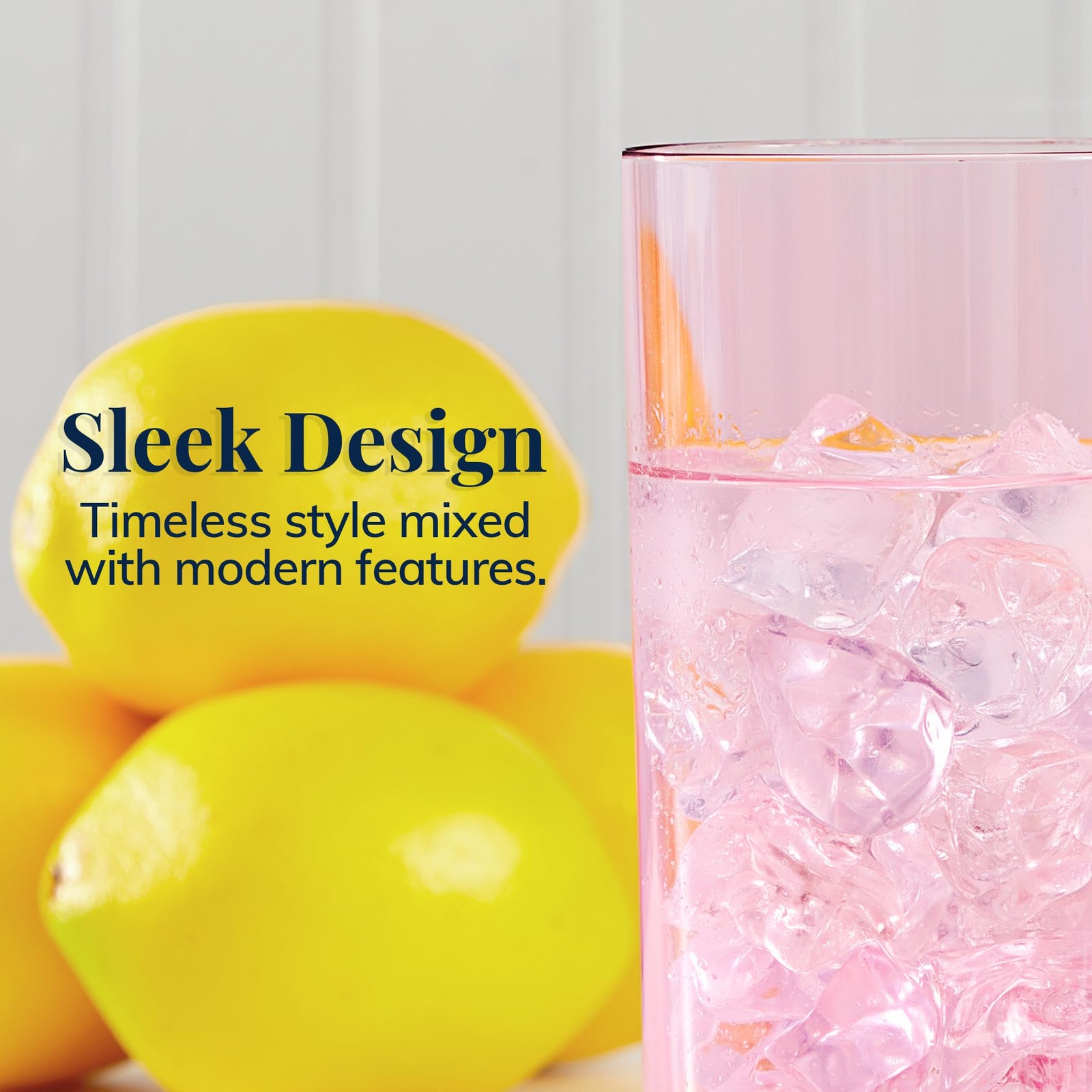 Classic Plastic Reusable Drinking Glasses (Set of 6) 24oz Iced Tea Cups Assor…