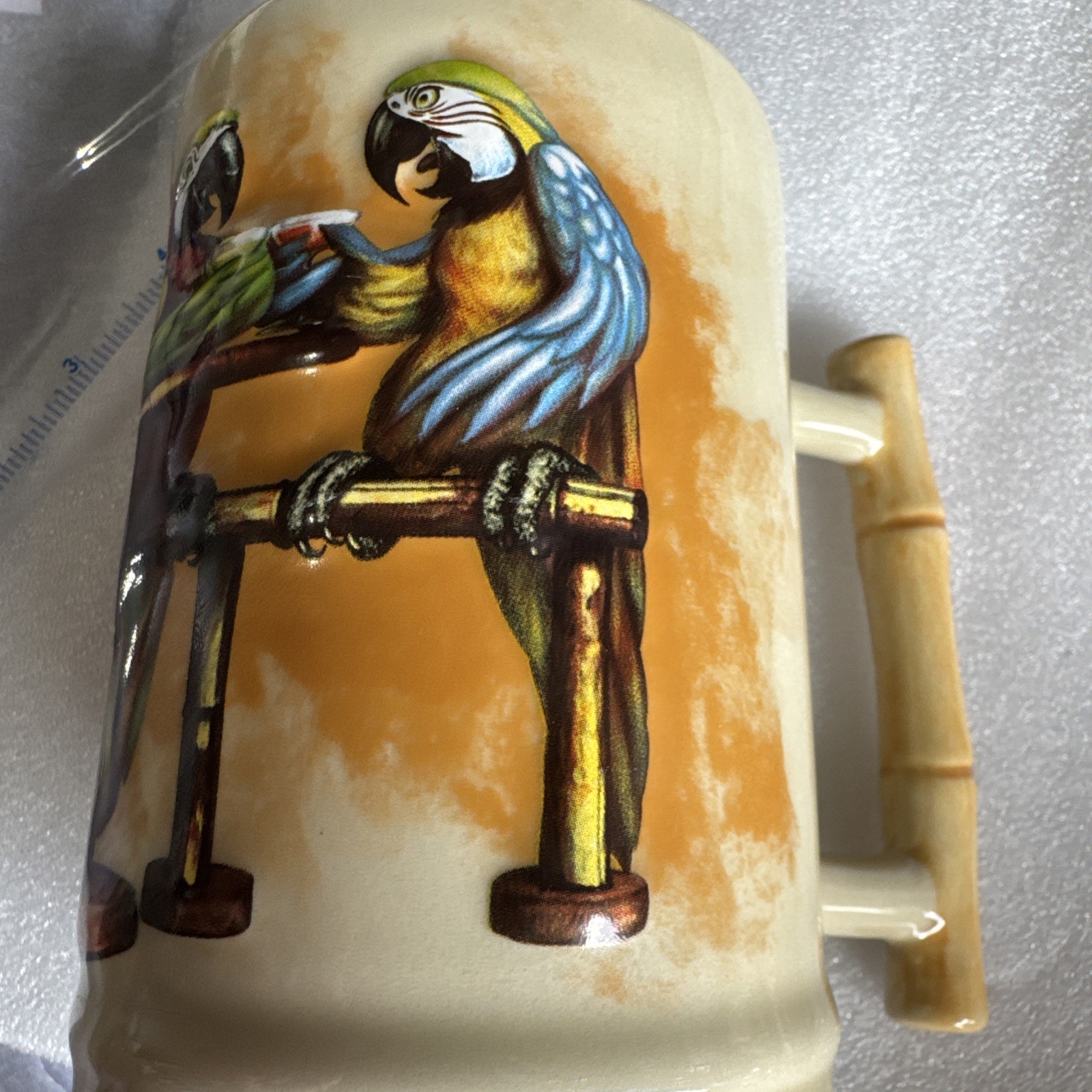 Margaritaville Mug with Parrots Holds 16 ounces, Jimmy Buffet, Thailand