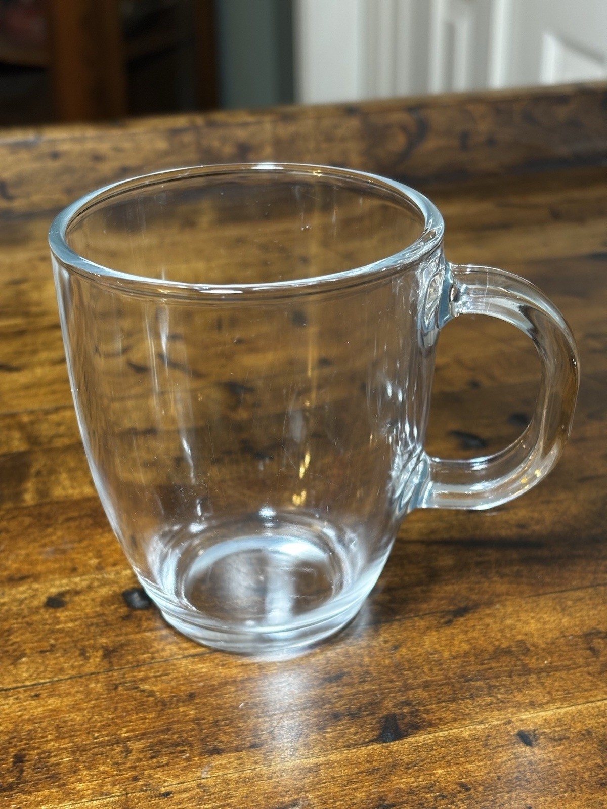 Bodum Set of 2 Bistro Clear Tempered Glass Coffee/Tea Mug Single-Wall 12oz