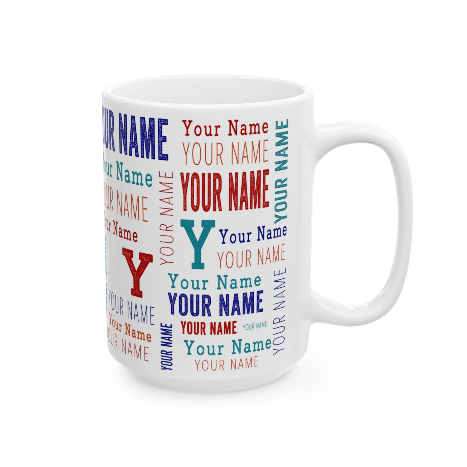 Custom mug design Porcelian 15 oz personalized