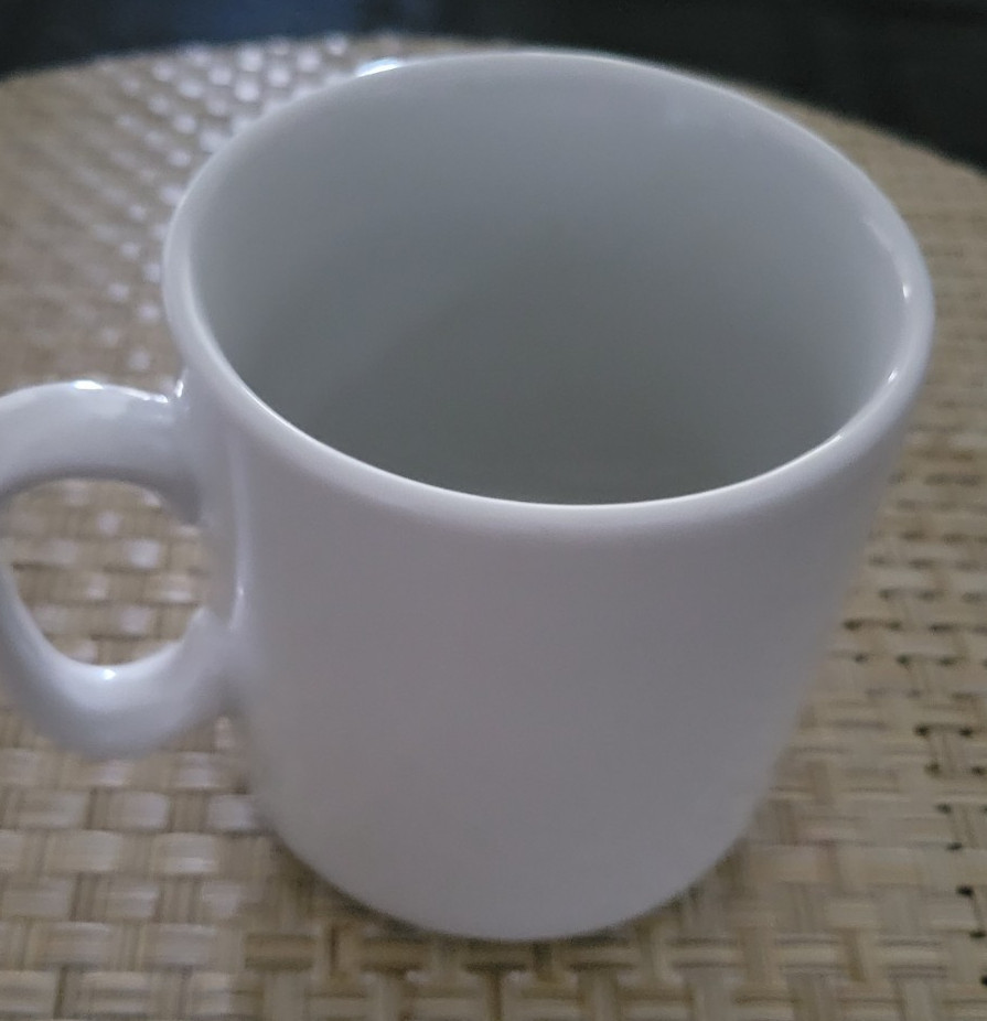 1 Lavazza White ITALY Stackable CERAMIC Coffee Cup w/Dark Blue Logo 20 Available
