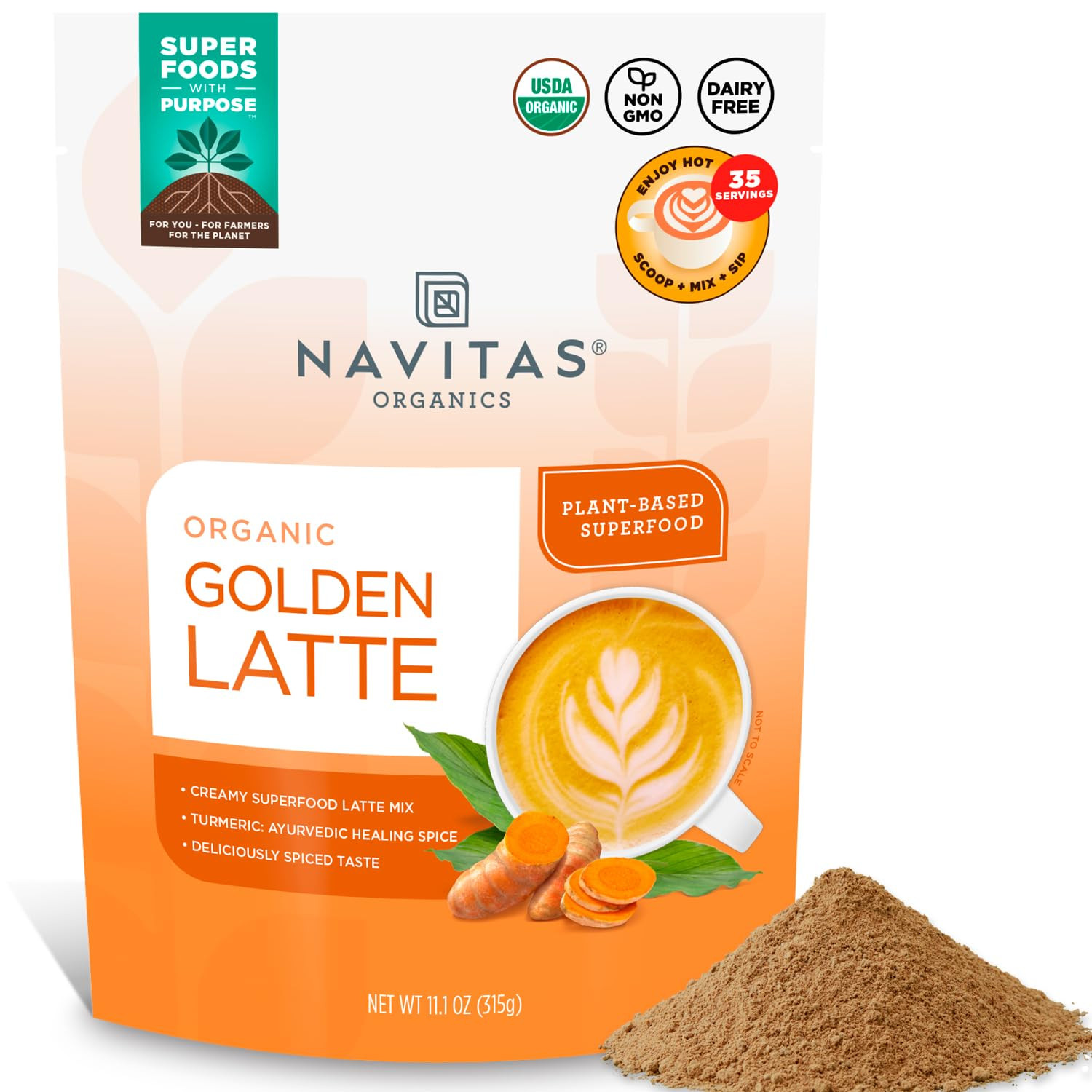Golden Latte 11.1Oz