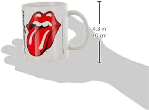 Rolling Stones MG25627 Mug, Ceramic,White