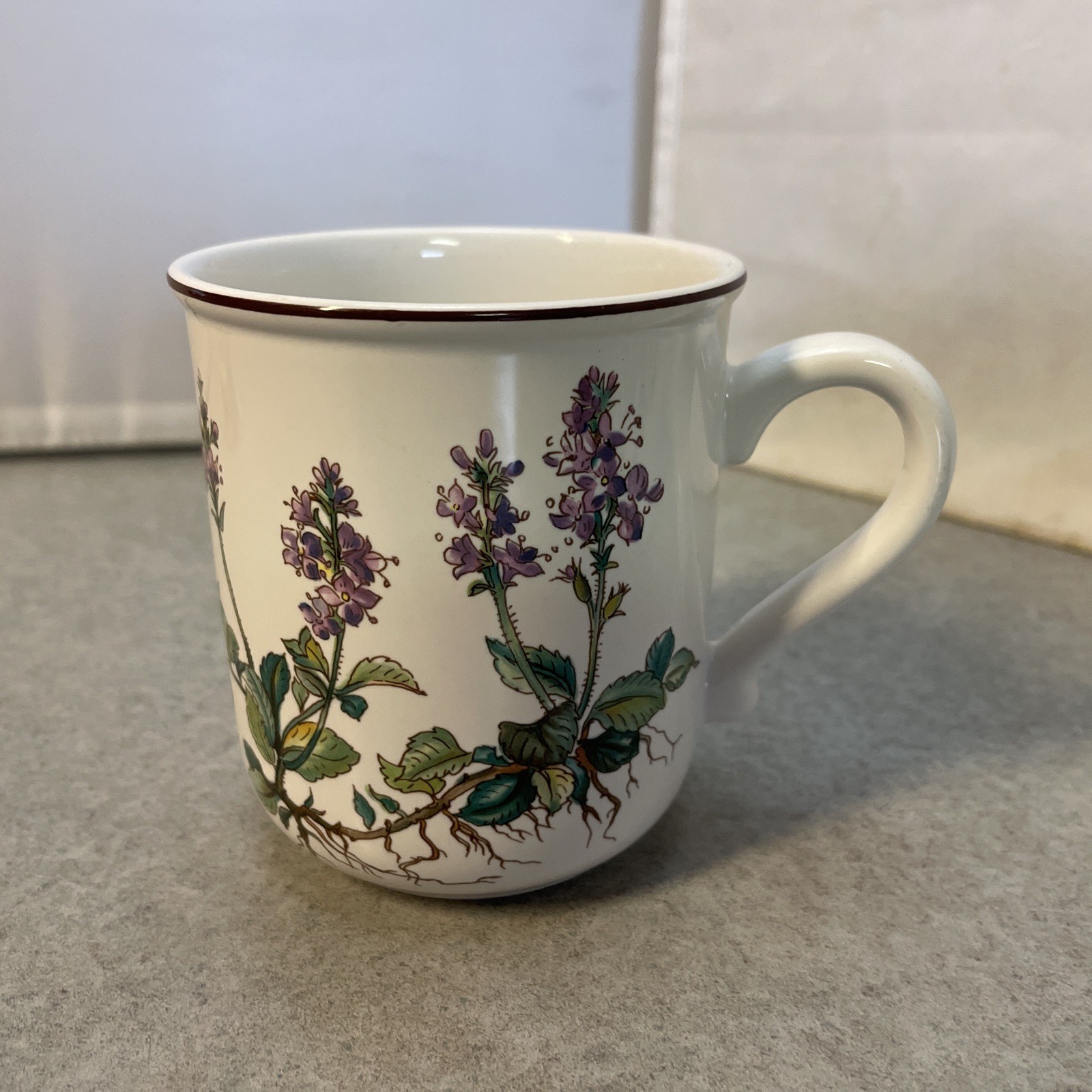 Villeroy & Boch Botanica Mug Coffee Tea Veronica Officialis Set of 3 Luxembourg
