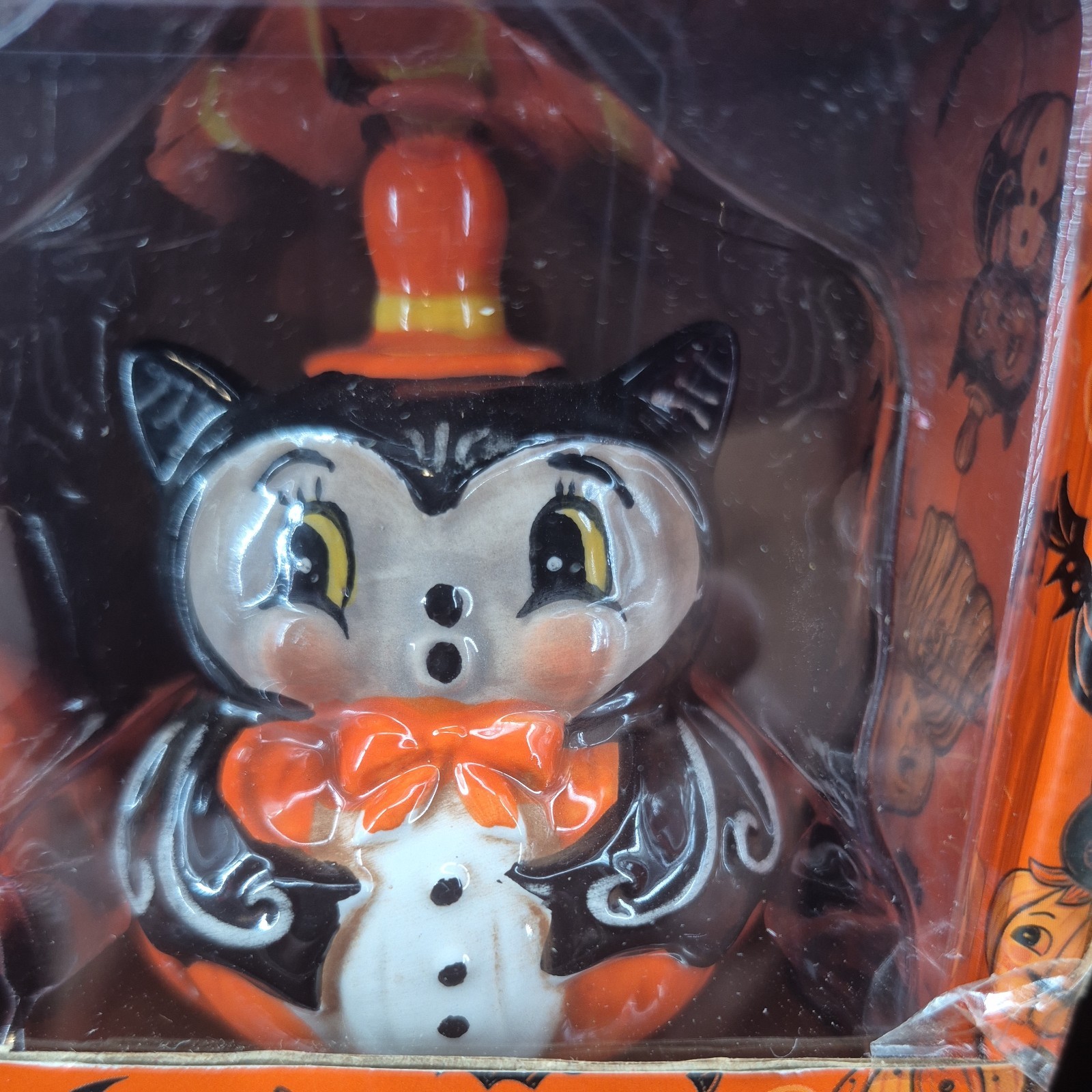Johanna Parker Halloween Mr & Mrs Bat set salt and pepper fall 2026 new in box