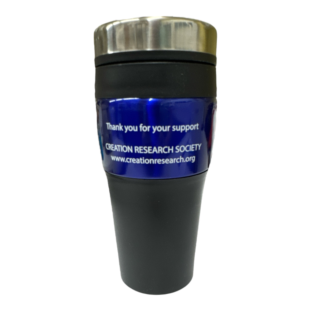 Creation Research Society Travel Coffee Mug Insulated Lid NWOT