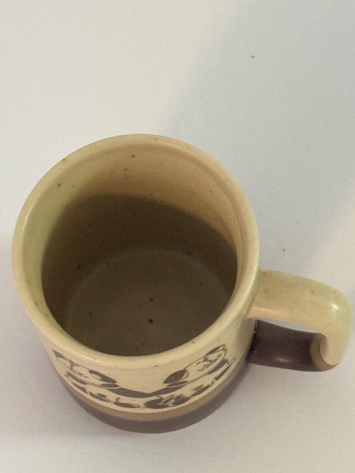 Vintage Otagiri Japan Stoneware Mug Puppy Dogs Cute Pottery Coffee Tea Mug Cup