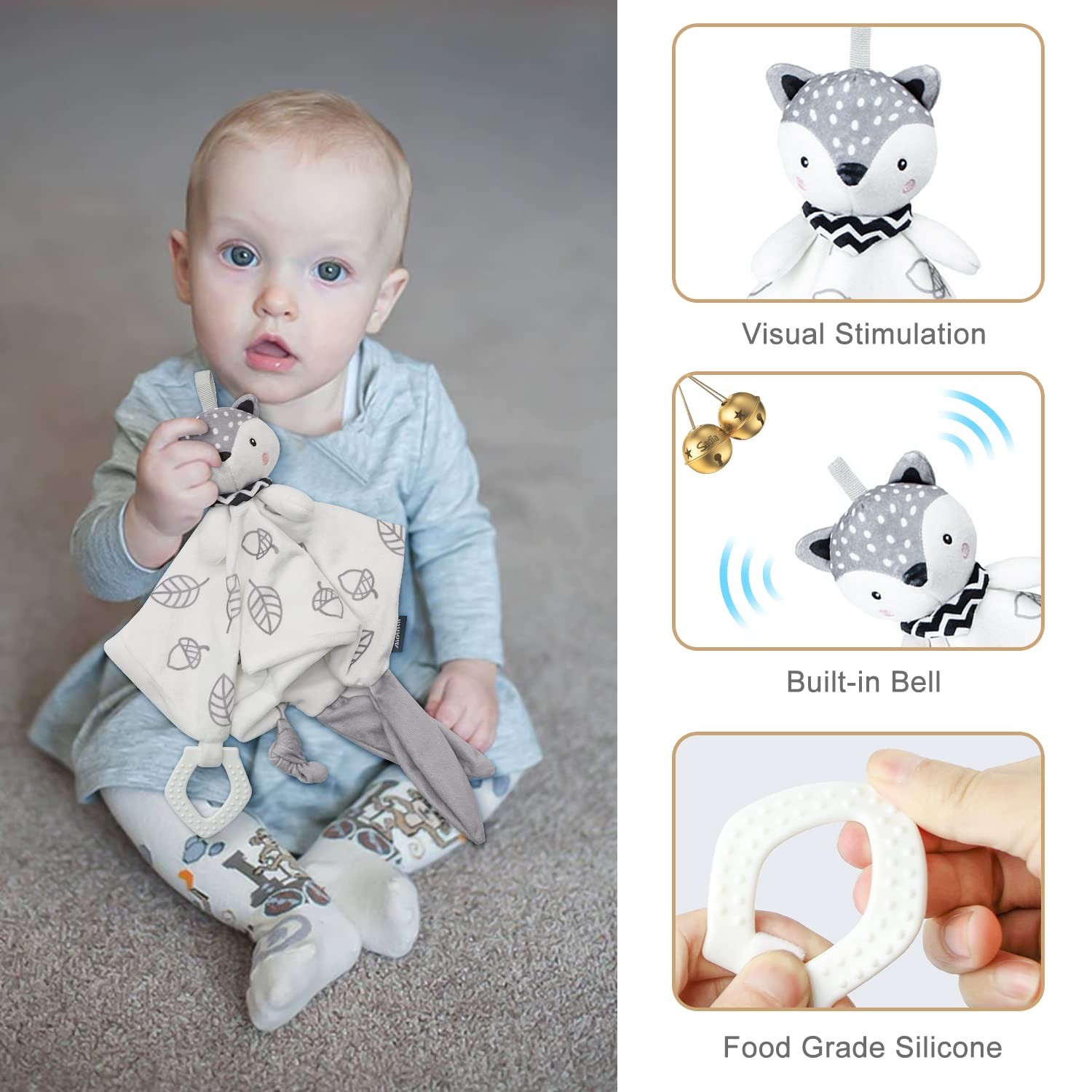 Baby Shower Gifts, Baby Boy Gifts Basket Includes Newborn Blanket Baby Lovey …