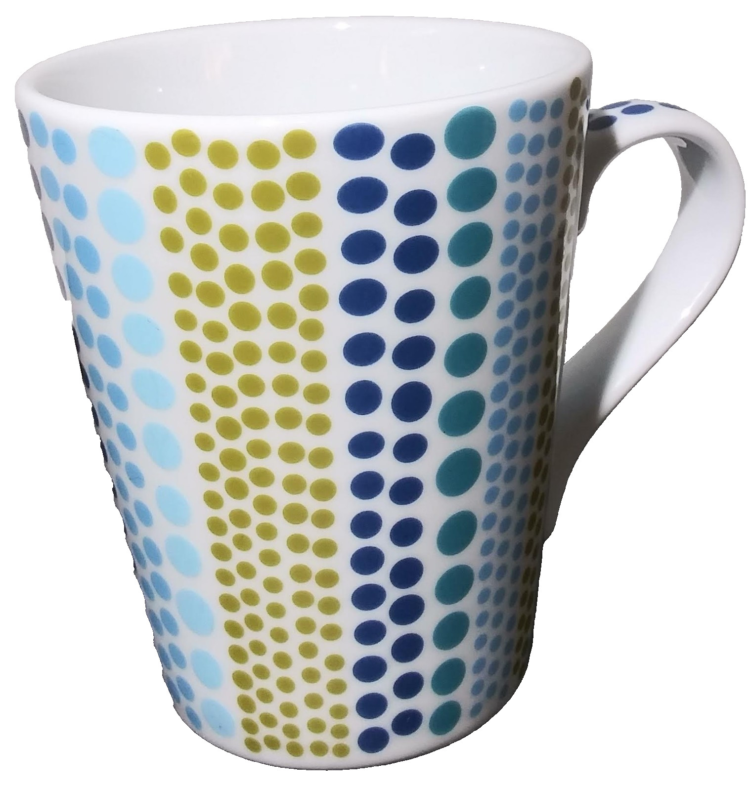 Jonathan Adler Polka Dot Mug Designed For Barnes And Noble Cool Colors