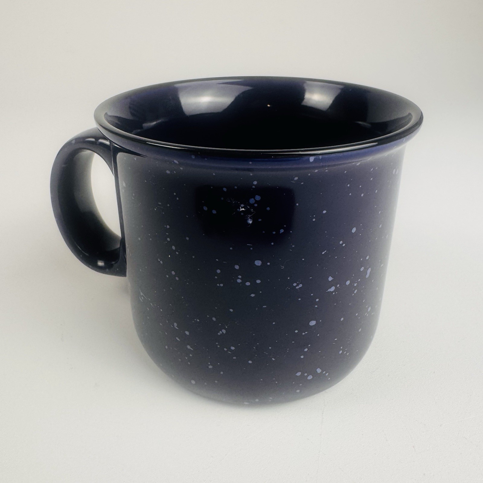JAY PEAK VERMONT Black with white speckles Coffee Cup Mug Teacup