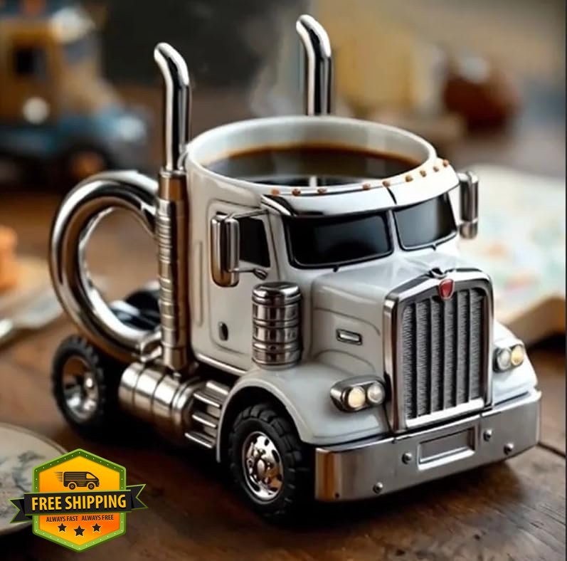 Generic Black Truck Coffee Mug 11oz