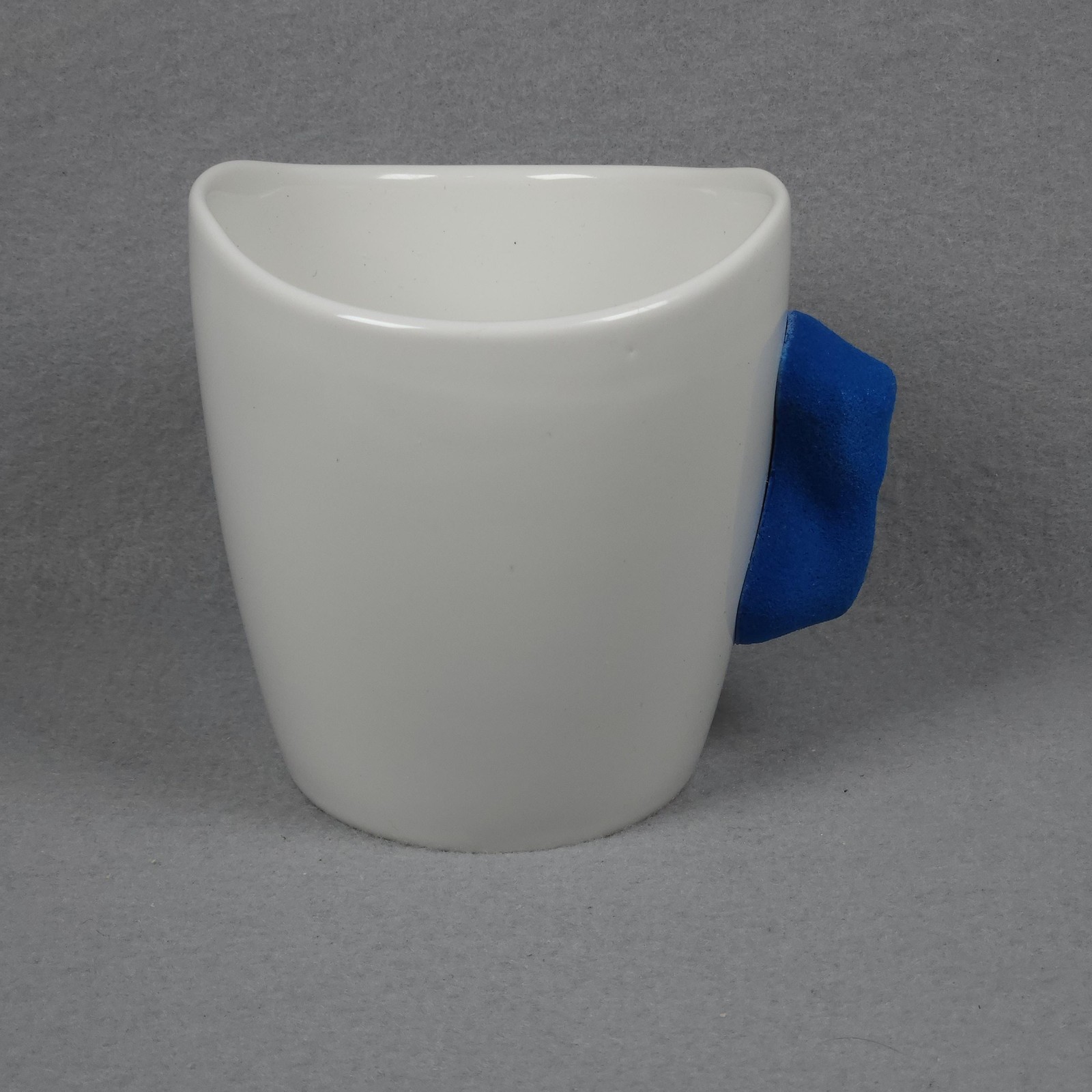 Two Stones Rock Climbing Mug White Blue Ceramic Cup Gift For Climbers Hold Fun