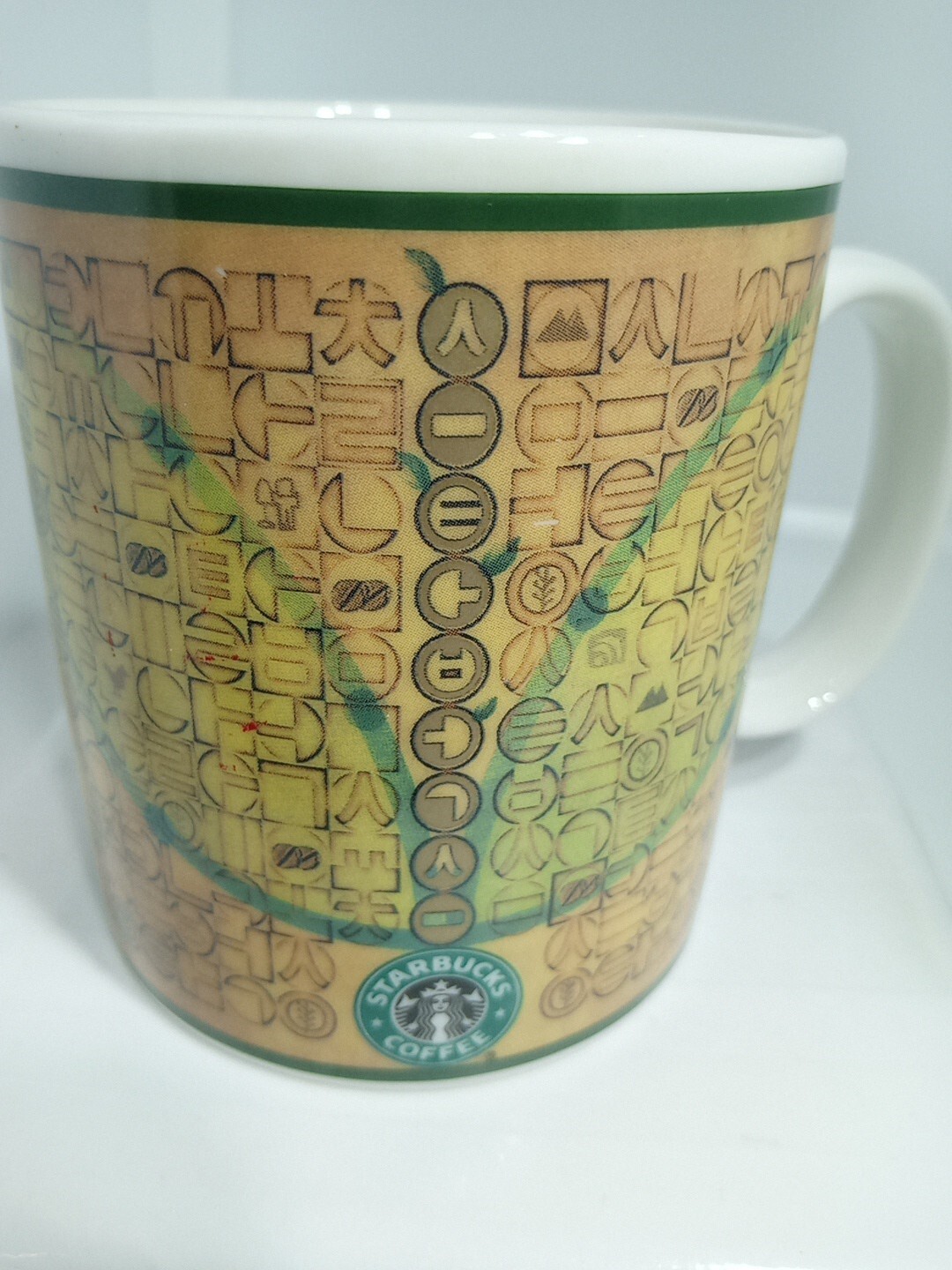 STARBUCKS KOREA MUG. STARBUCKS KOREAN LANGUAGE MUG. KORAN LANGUAGE MUG. B347