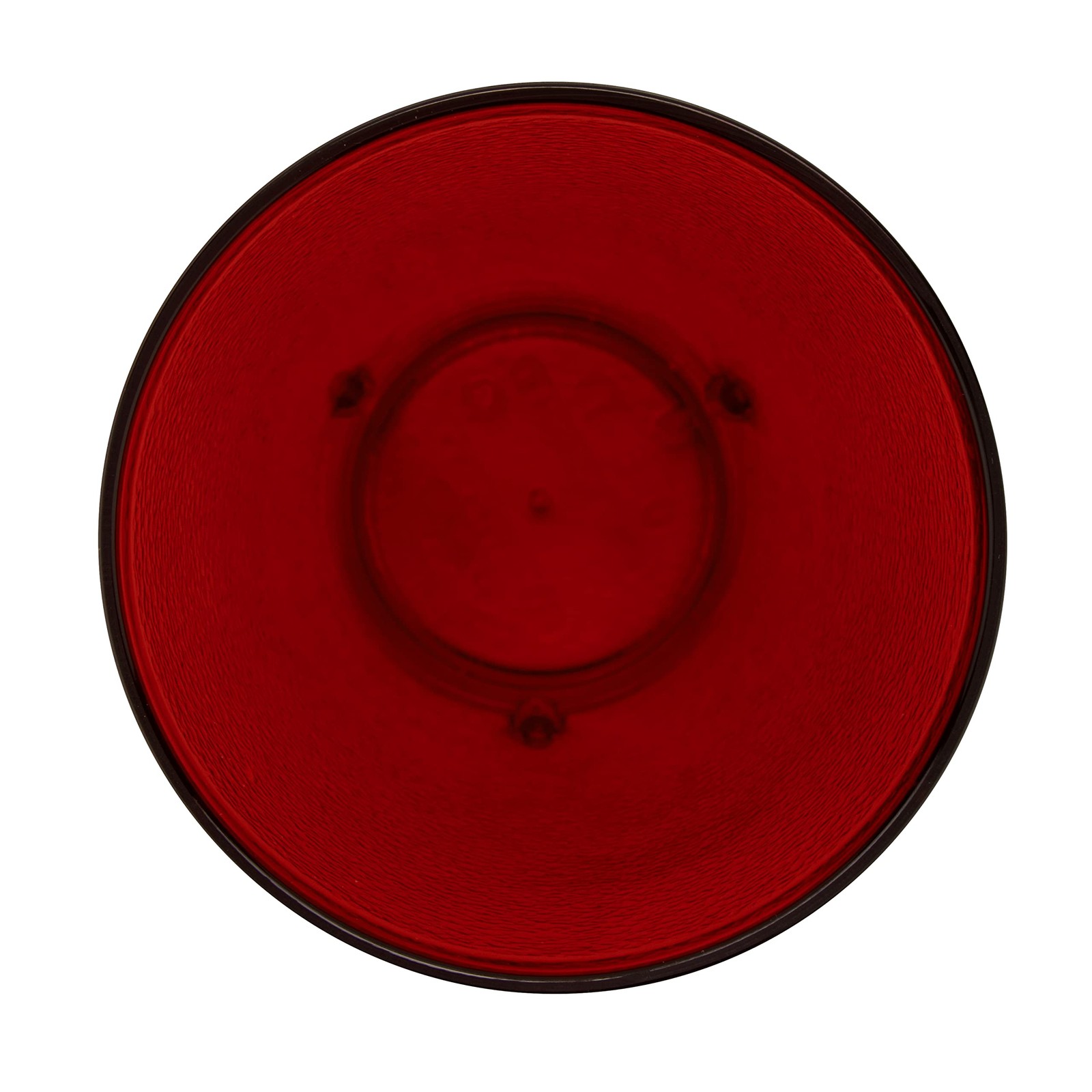 24 oz Red Plastic Restaurant Tumblers Set of 4 – Heavy Duty Drinkware