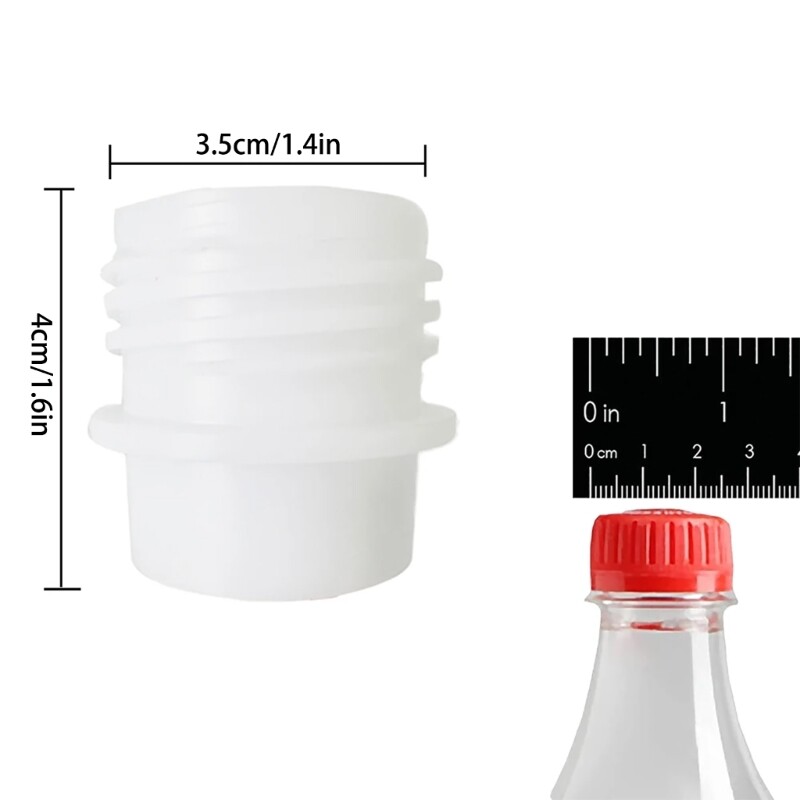 Plastic Water Bottle Adapter Universal 28mm Adapter Suitable for Various Bottles