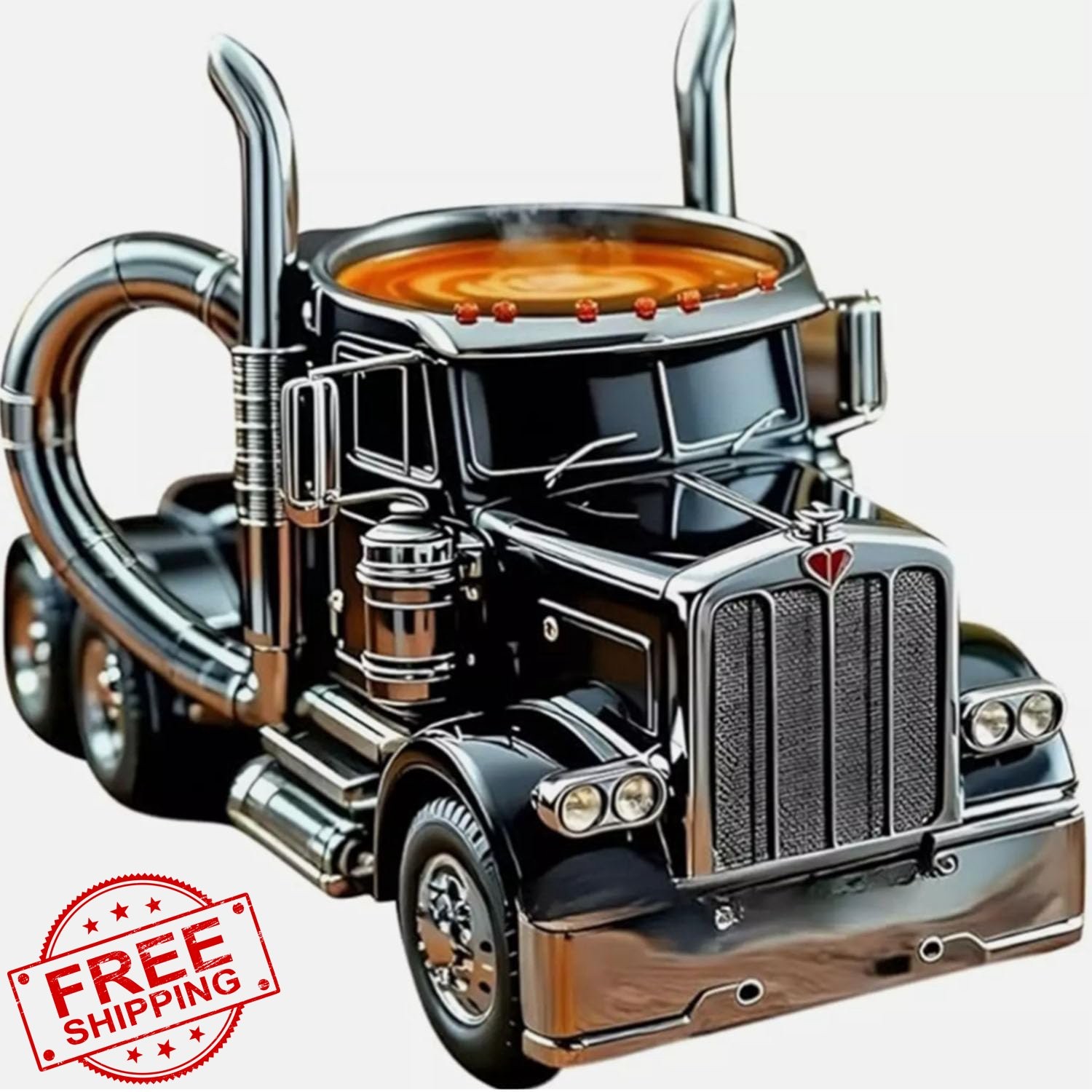Generic Black Truck Coffee Mug 11oz