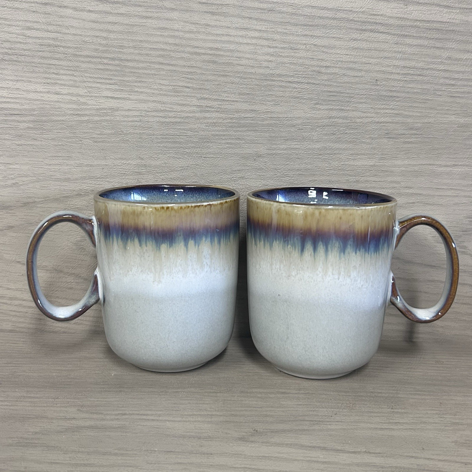 2 Yellowstone Coffee Mugs 13 fl oz Kayce Reactive Ceramic Mug Multi Color